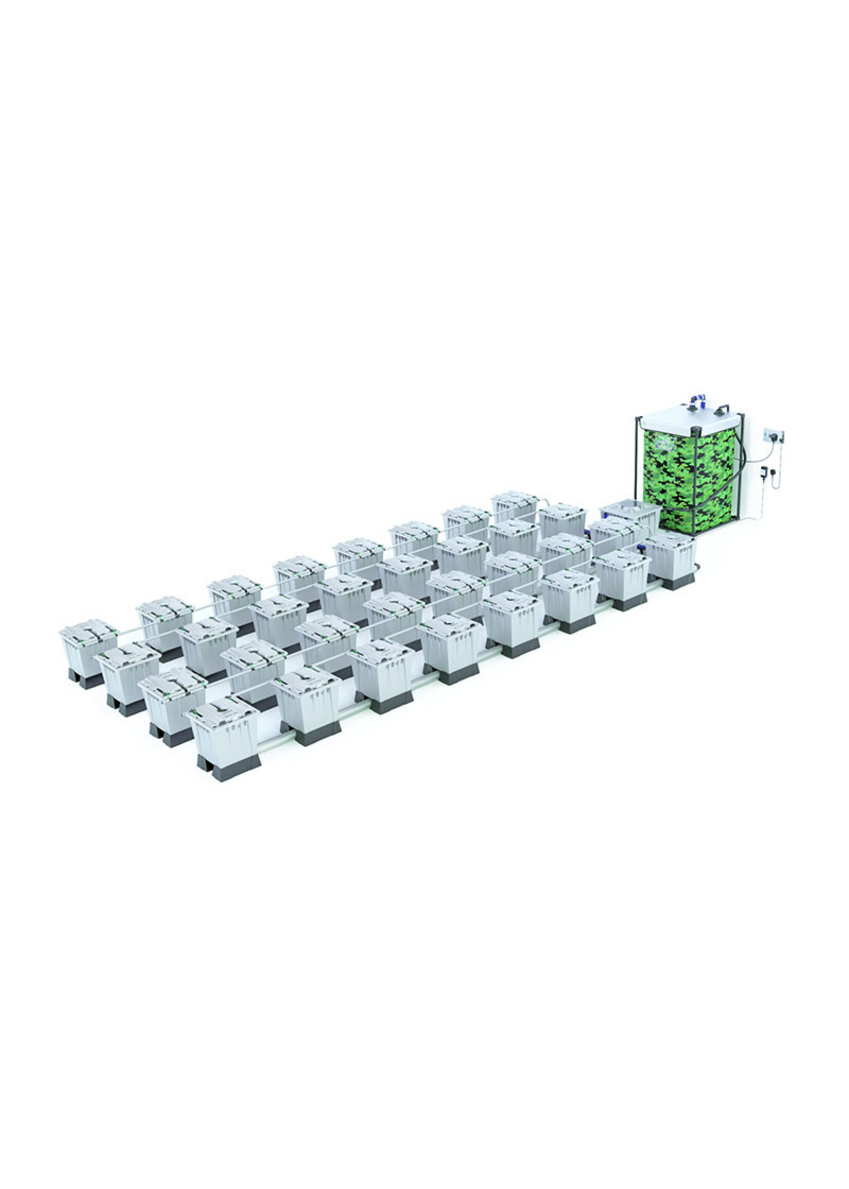 ALIEN HYDROPONICS ALIEN RAIN SILVER SERIES 15L 32 POT SYSTEM