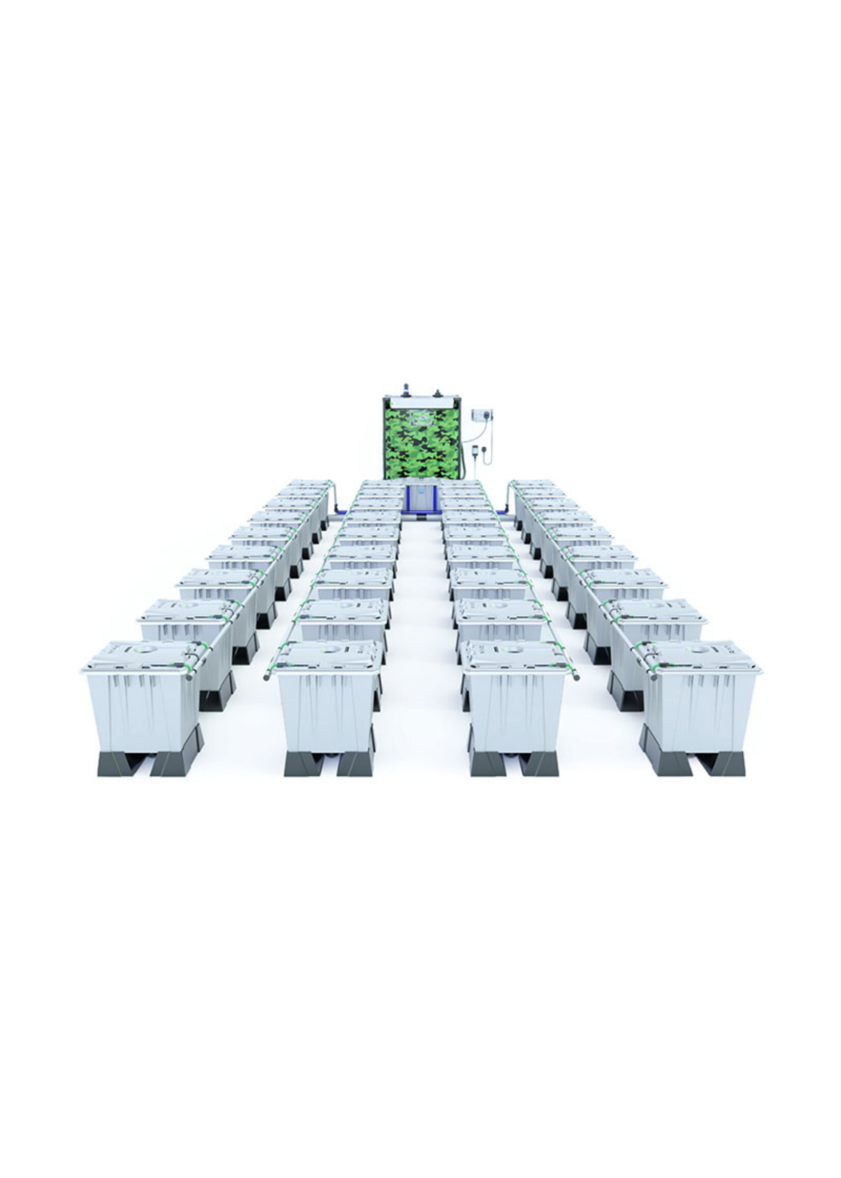 ALIEN HYDROPONICS ALIEN RAIN SILVER SERIES 15L 36 POT SYSTEM