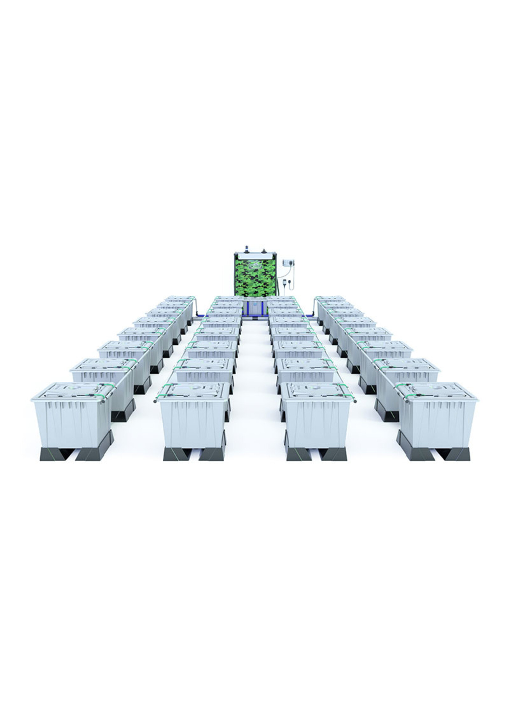 ALIEN HYDROPONICS ALIEN RAIN SILVER SERIES 30L 32 POT SYSTEM