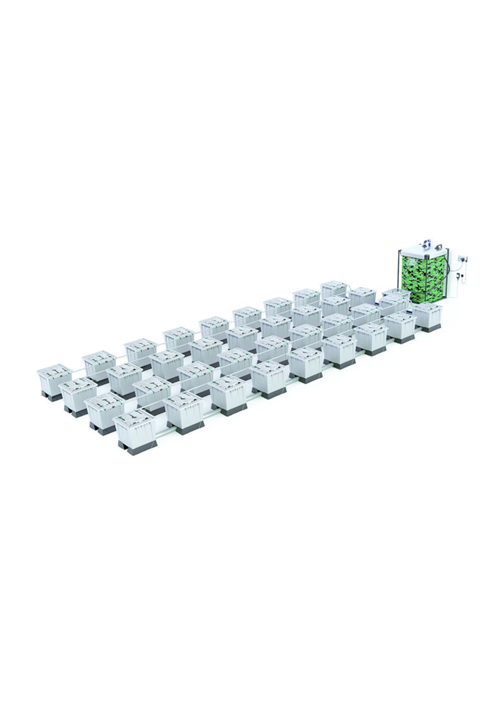 ALIEN HYDROPONICS ALIEN RAIN SILVER SERIES 30L 36 POT SYSTEM