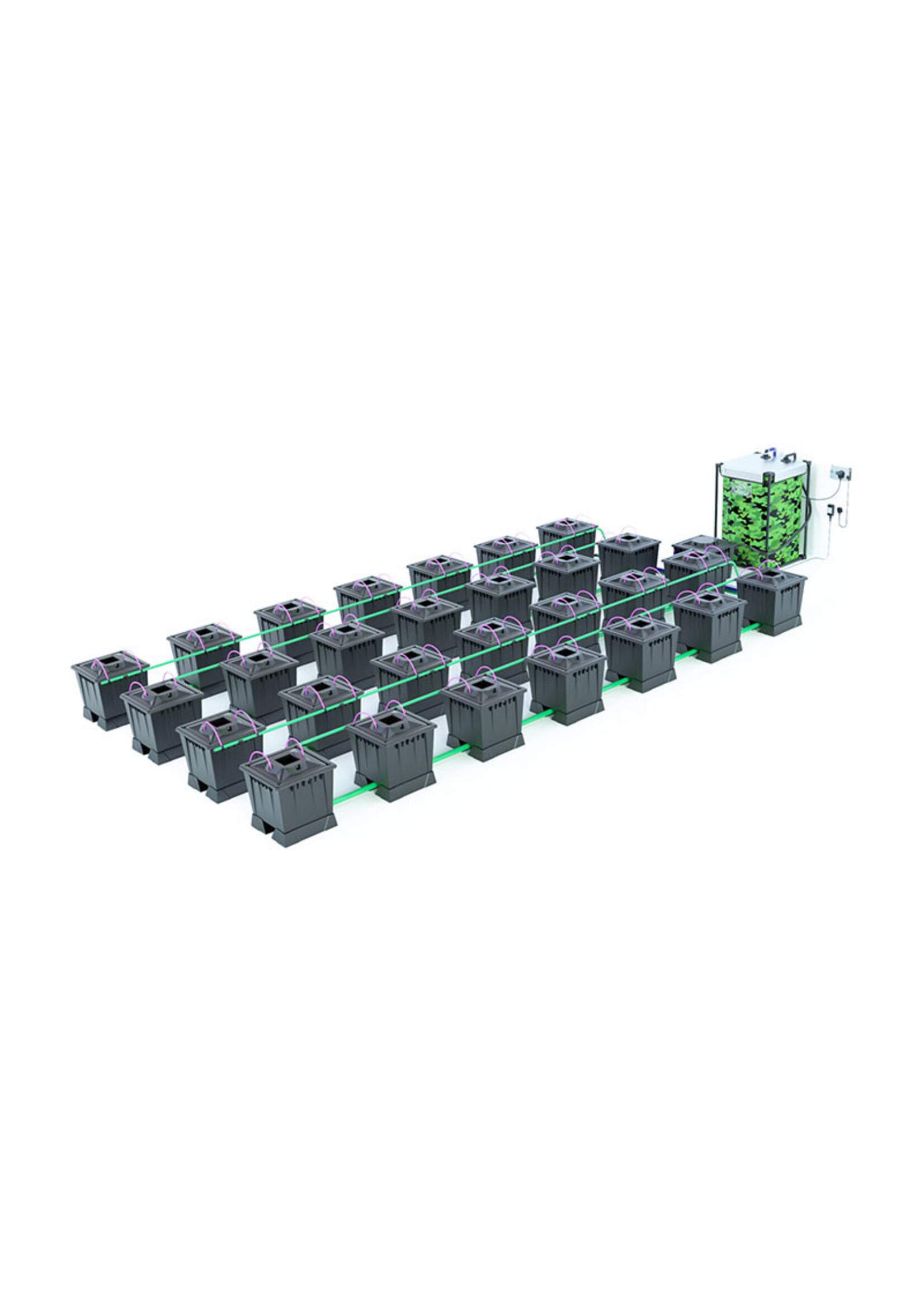 ALIEN HYDROPONICS ALIEN AERO BLACK SERIES 30L  28 POT SYSTEM