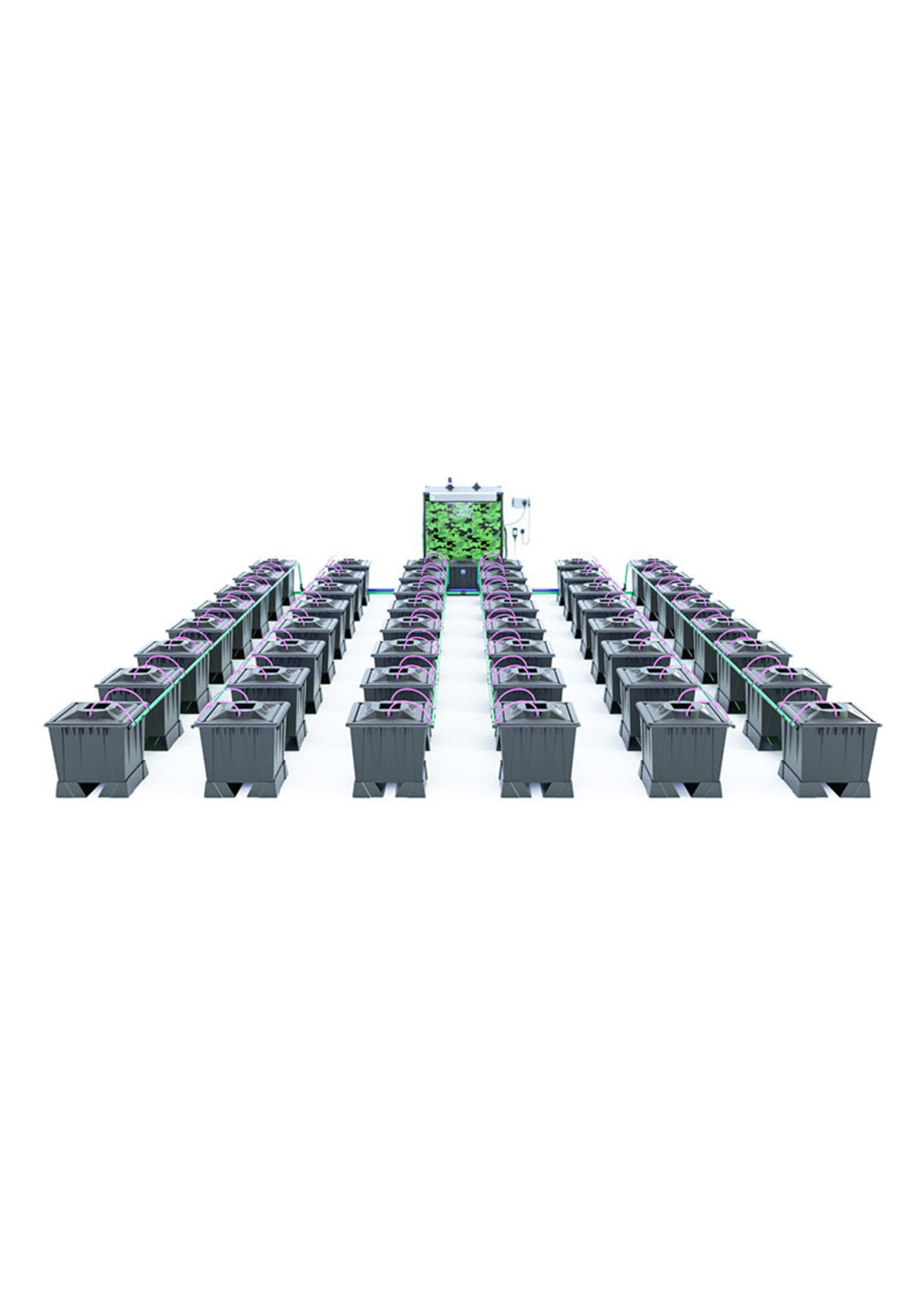 ALIEN HYDROPONICS ALIEN AERO BLACK SERIES 30L  48 POT SYSTEM