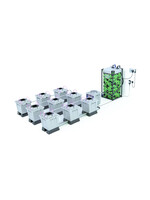 ALIEN HYDROPONICS AERO PRO SILVER SERIES 15L  9 POT SYSTEM