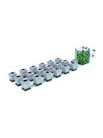 ALIEN HYDROPONICS AERO PRO SILVER SERIES 15L  18 POT SYSTEM