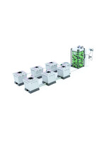 ALIEN HYDROPONICS AERO PRO SILVER SERIES 30L  6 POT SYSTEM