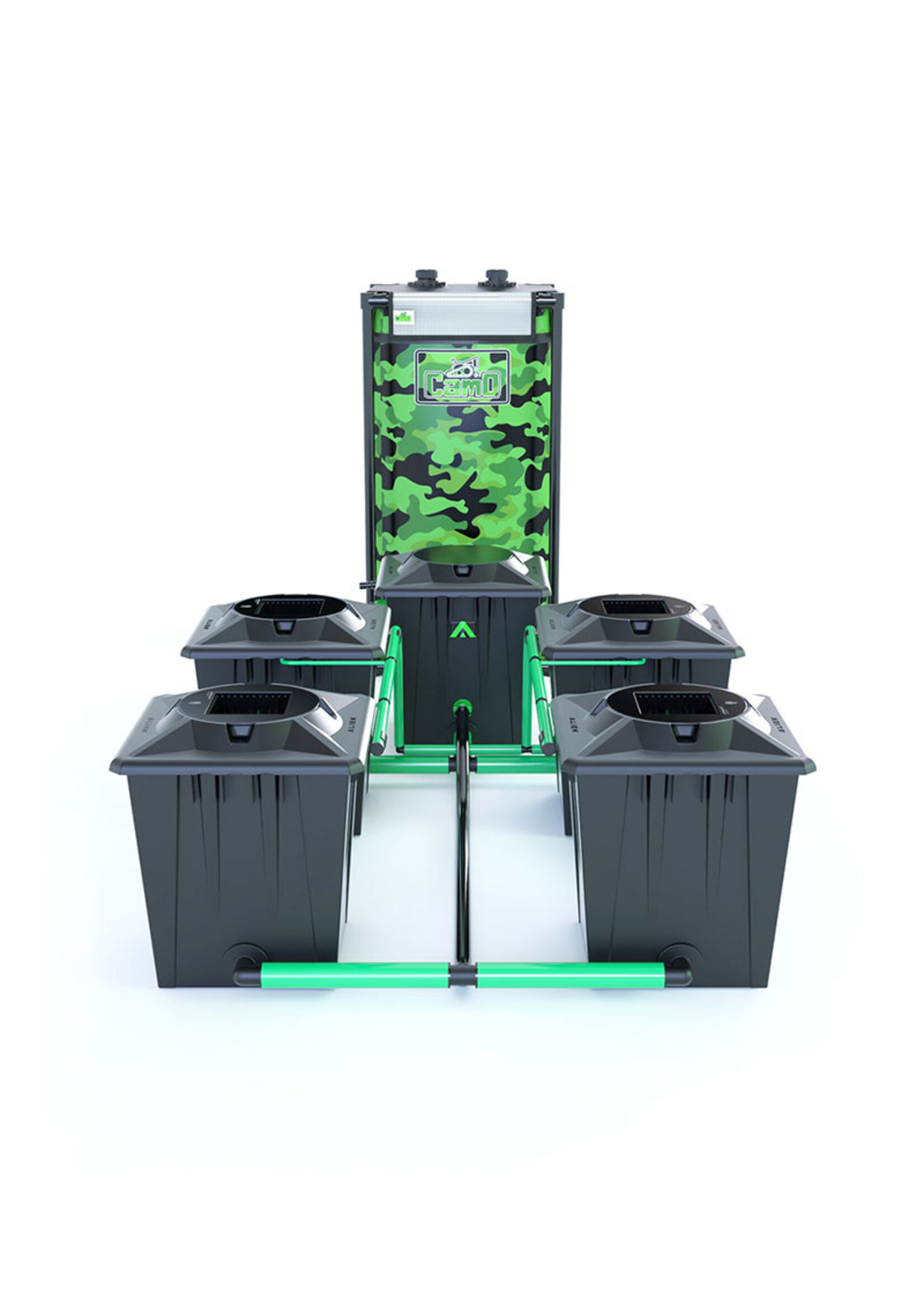 ALIEN HYDROPONICS RDWC BLACK SERIES 20L  4 POT SYSTEM