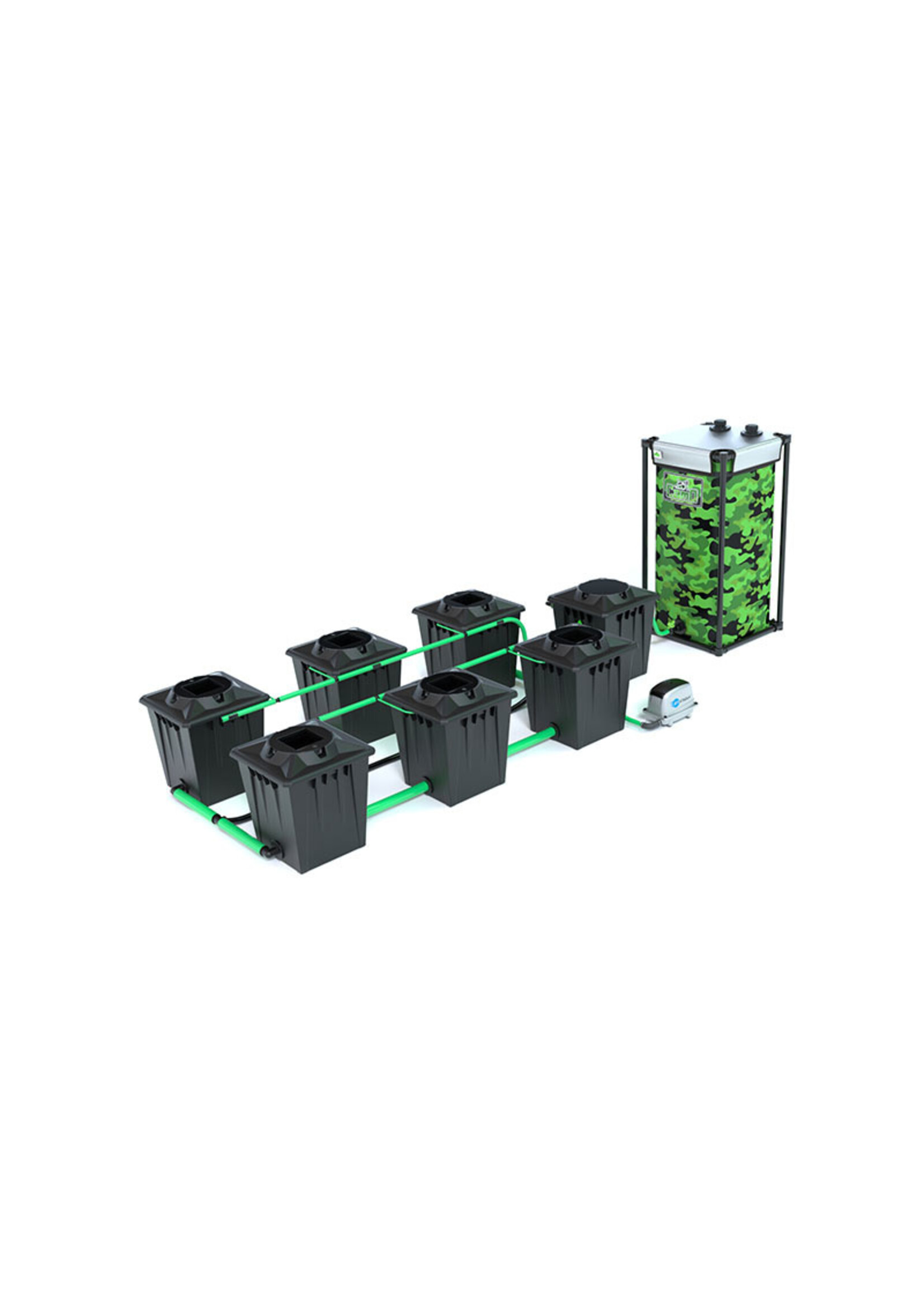 ALIEN HYDROPONICS RDWC BLACK SERIES 20L  6 POT SYSTEM
