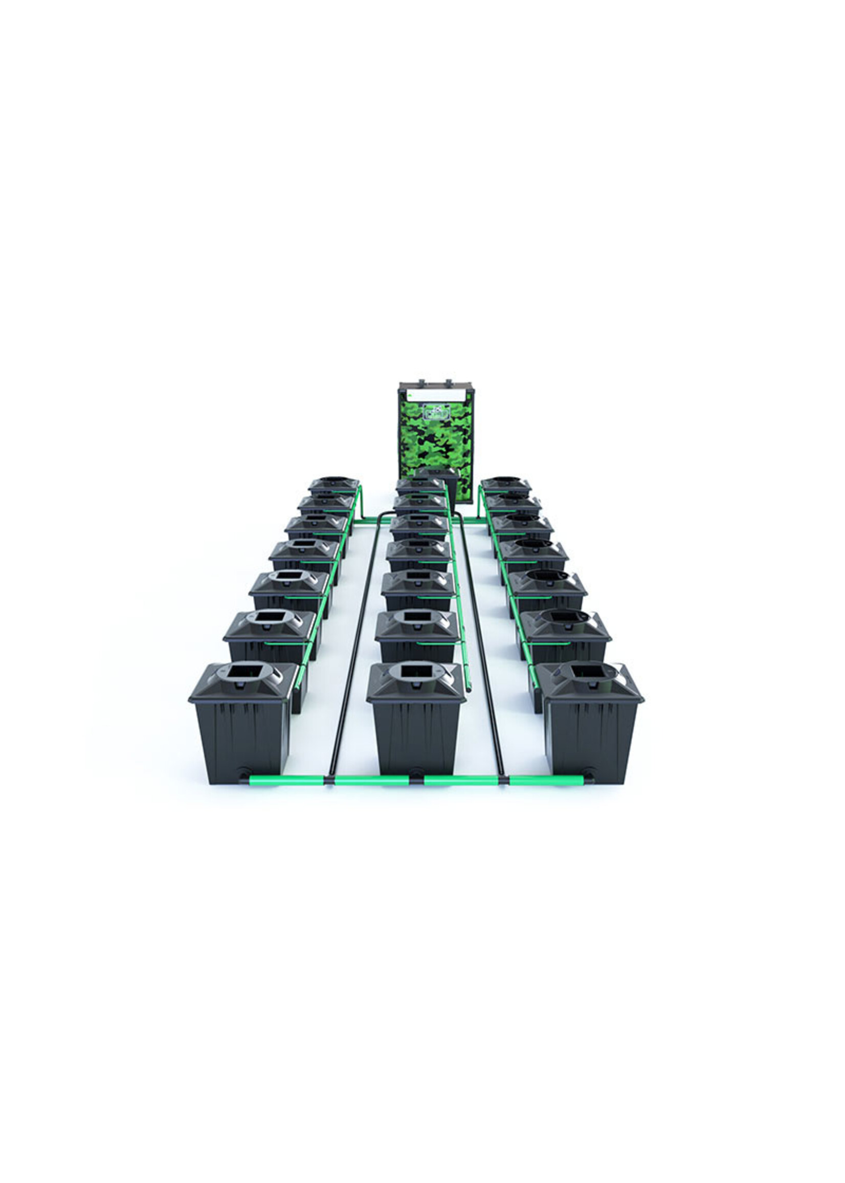 ALIEN HYDROPONICS RDWC BLACK SERIES 20L  21 POT SYSTEM