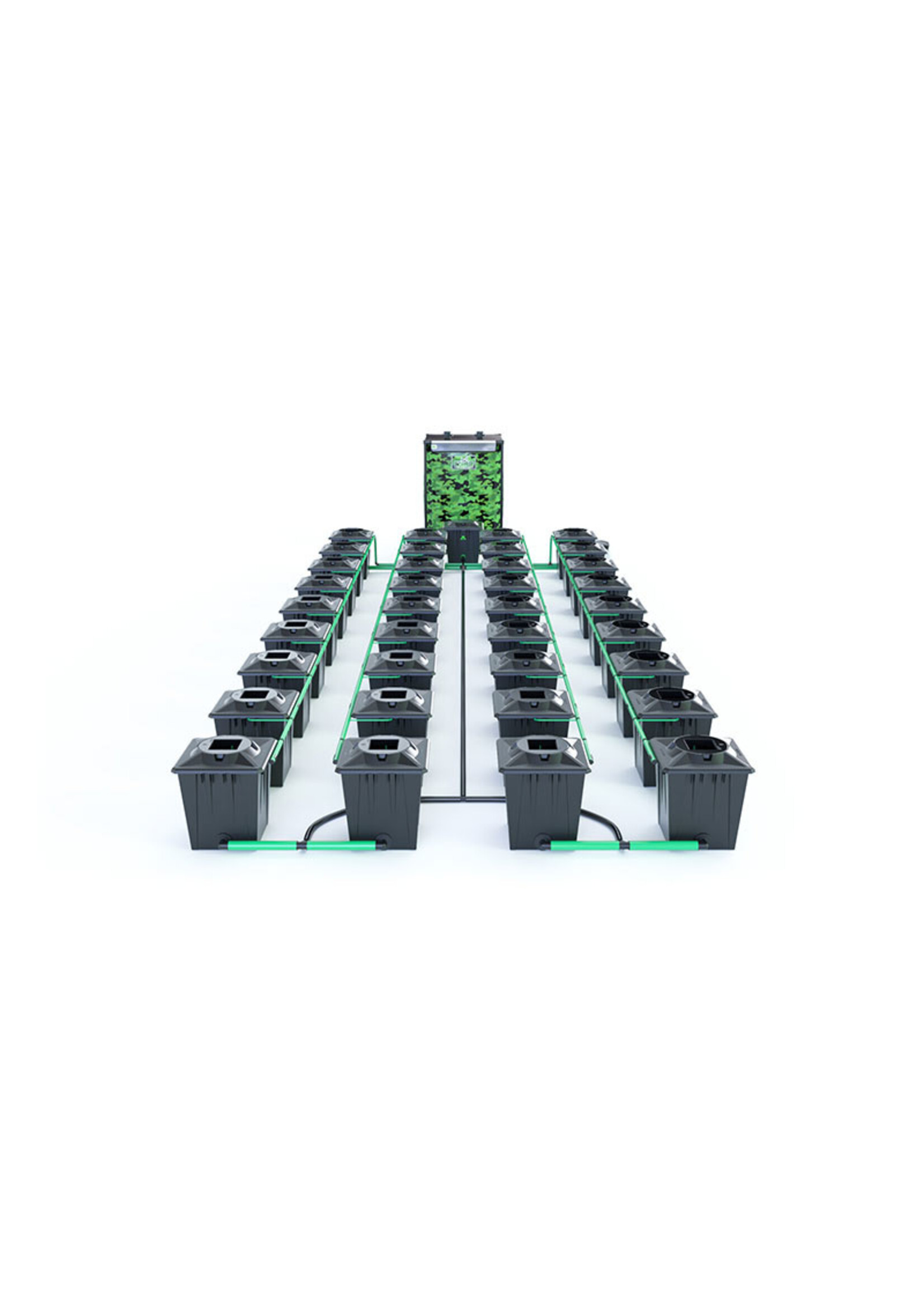 ALIEN HYDROPONICS RDWC BLACK SERIES 20L  36 POT SYSTEM