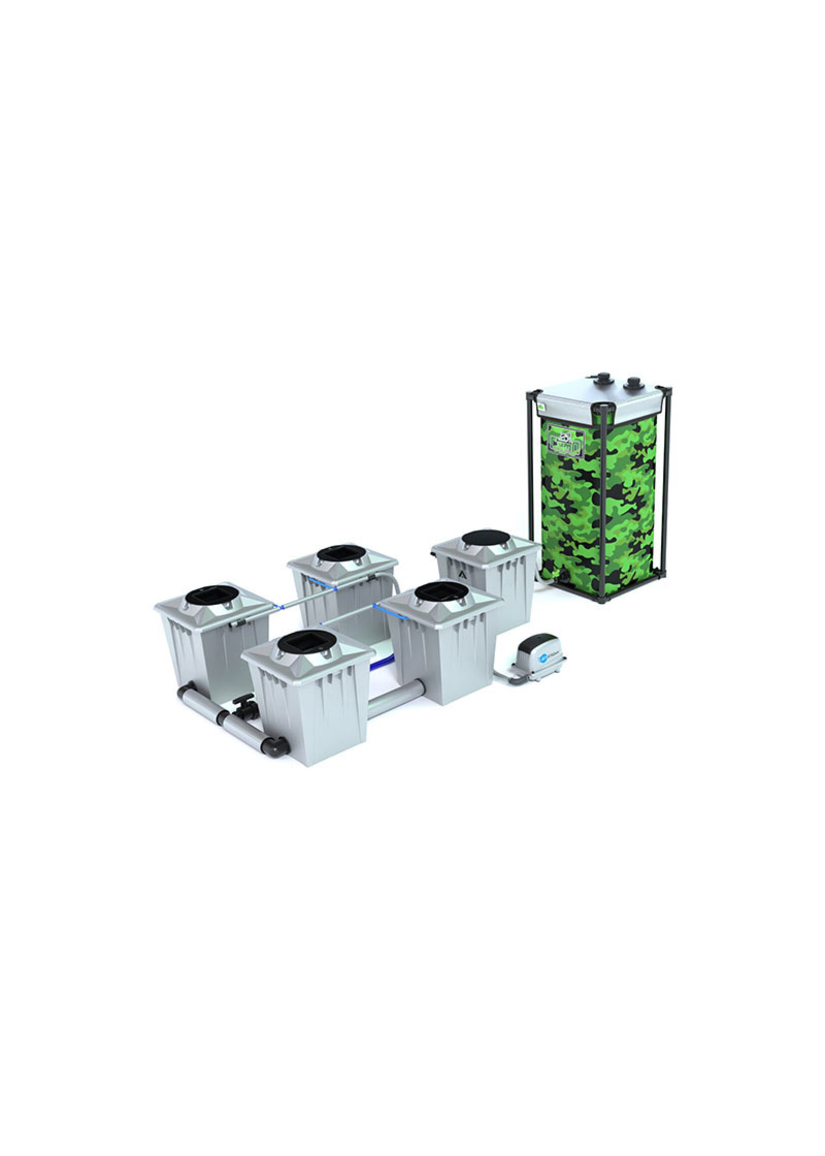 ALIEN HYDROPONICS RDWC PRO SILVER SERIES 20L  4 POT SYSTEM
