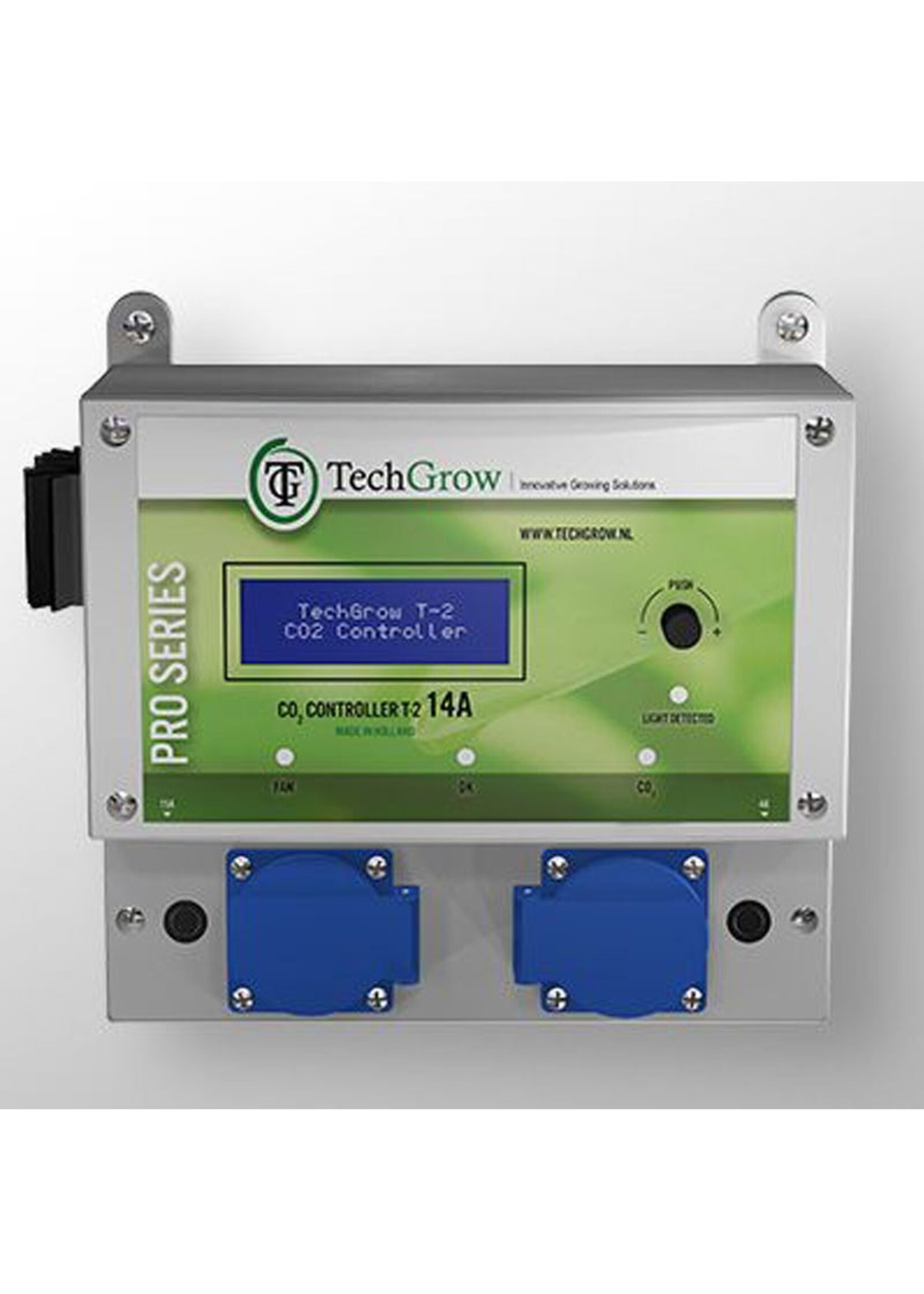 TechGrow TECHGROW T2 PRO CO2 CONTROLLER EXCL SENSOR 4,5A - 7A - 14A
