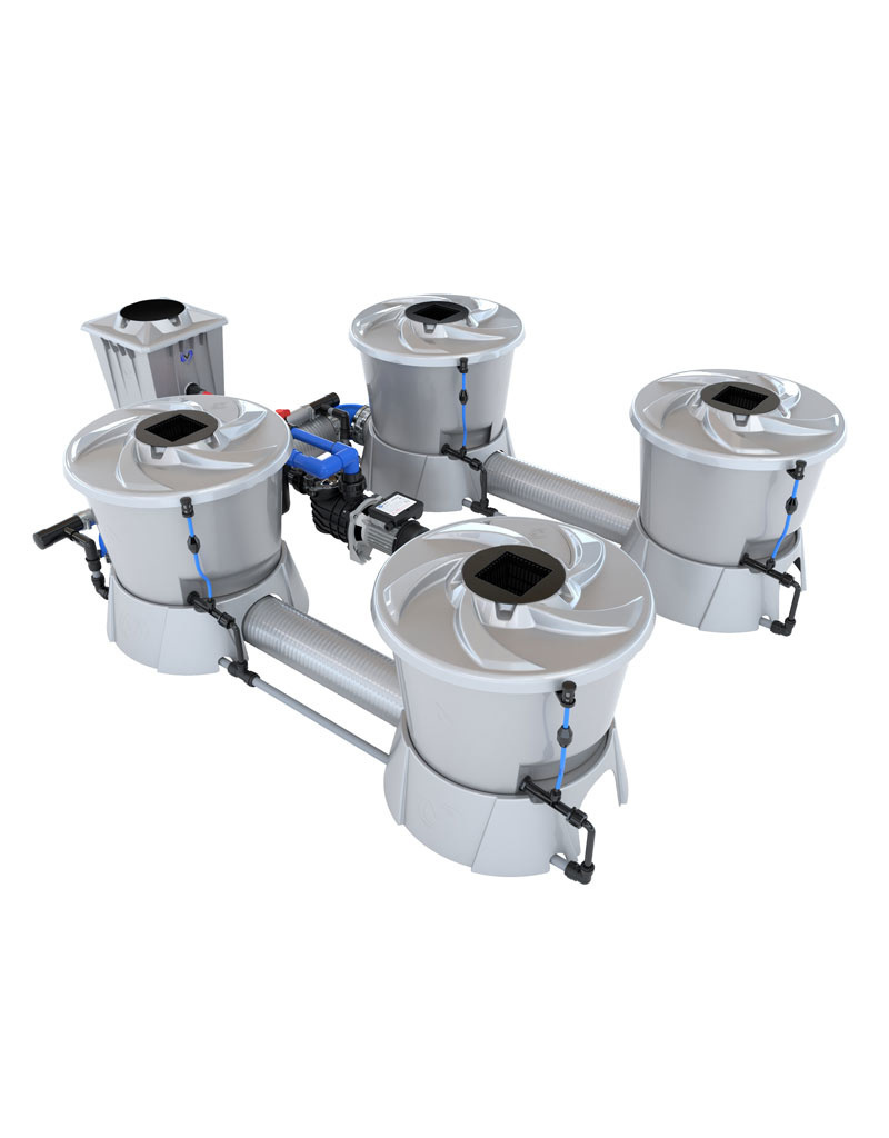 ALIEN HYDROPONICS V-SYSTEM 4 - 12 POTS - Indoor Gartentechnik GMBH