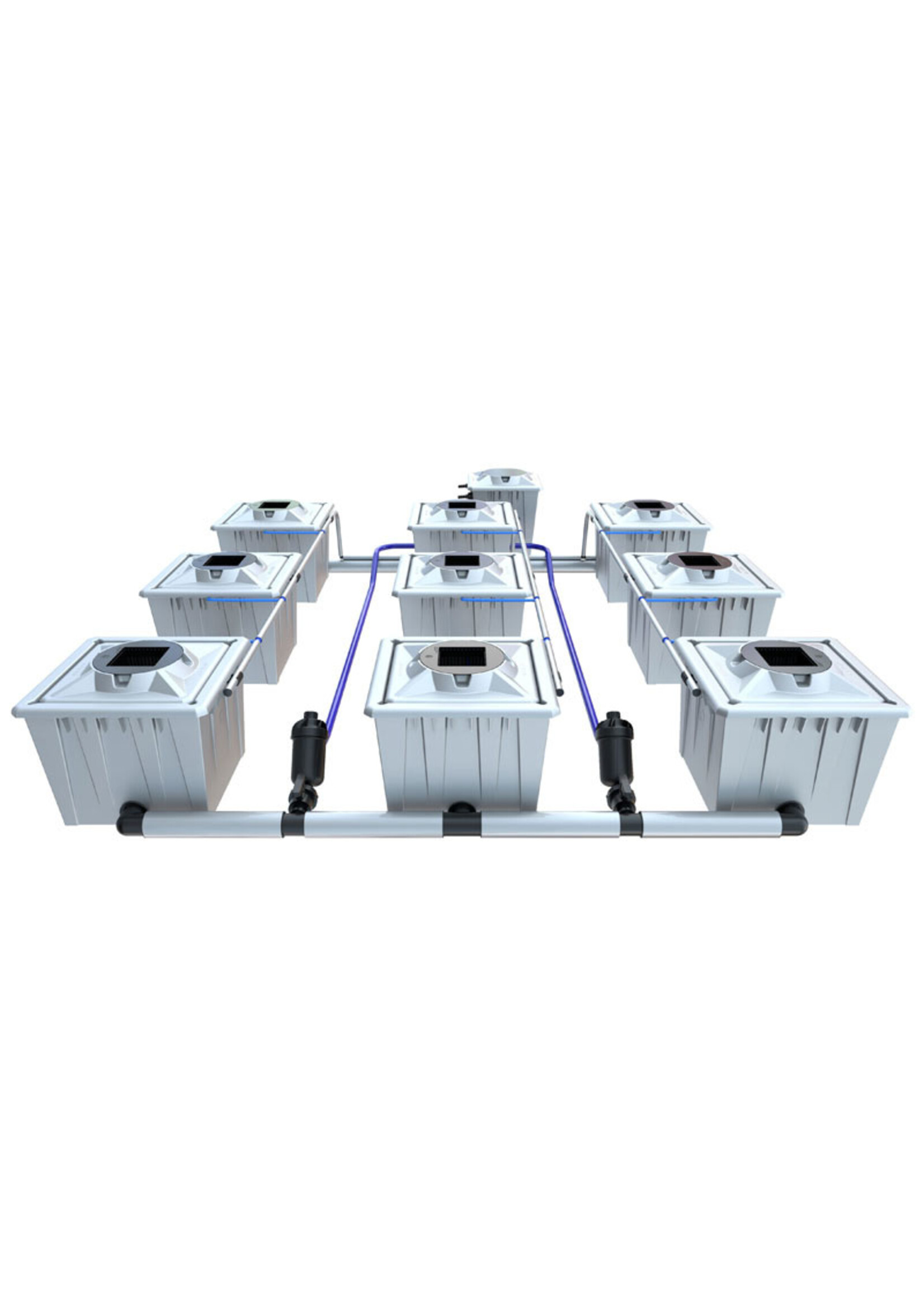 ALIEN HYDROPONICS RDWC PRO SILVER SERIES 36L  4 - 16 POT