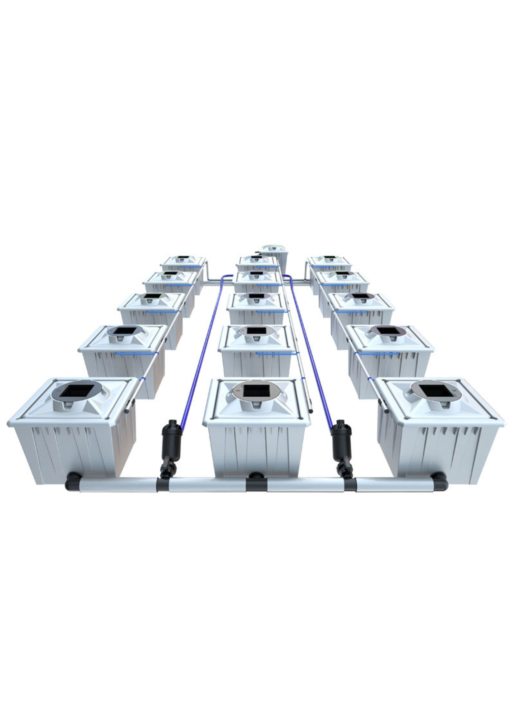 ALIEN HYDROPONICS RDWC PRO SILVER SERIES 36L  4 - 16 POT