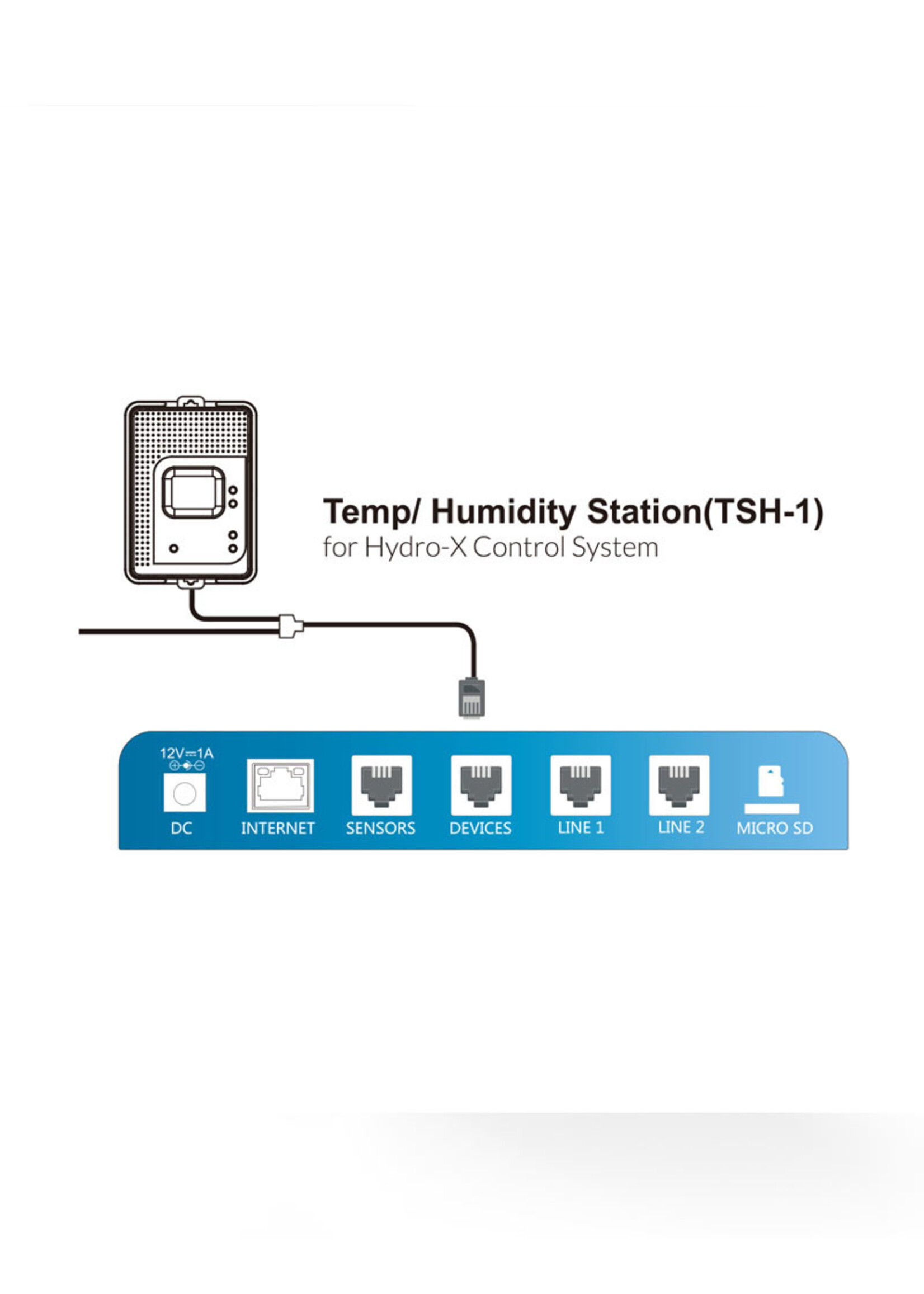 TROLMASTER TROLMASTER TSH-1 TEMPERATURE / HUMIDITY STATION