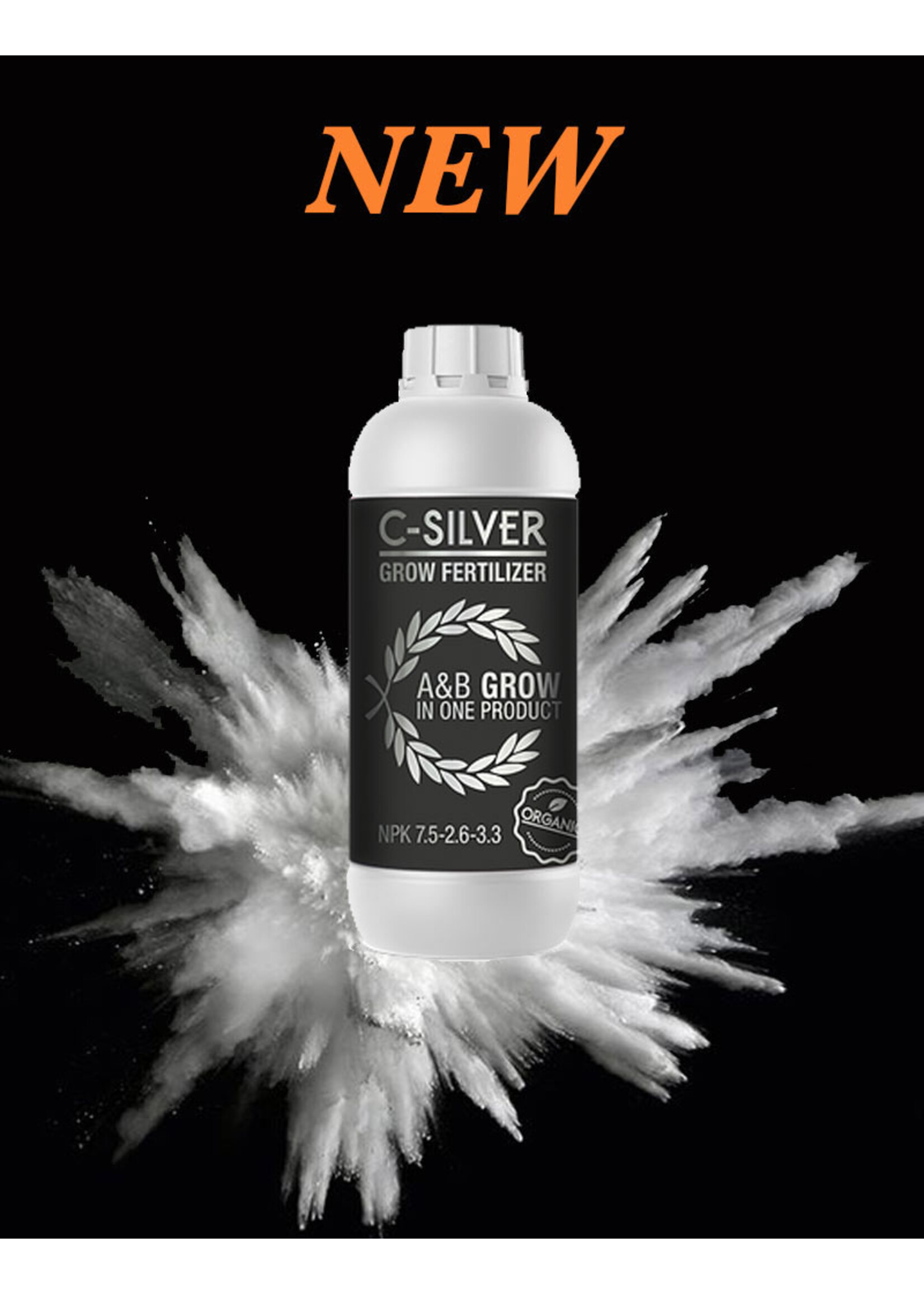 C-RESULT C-RESULT C-SILVER ORGANIC GROW FERTILIZER