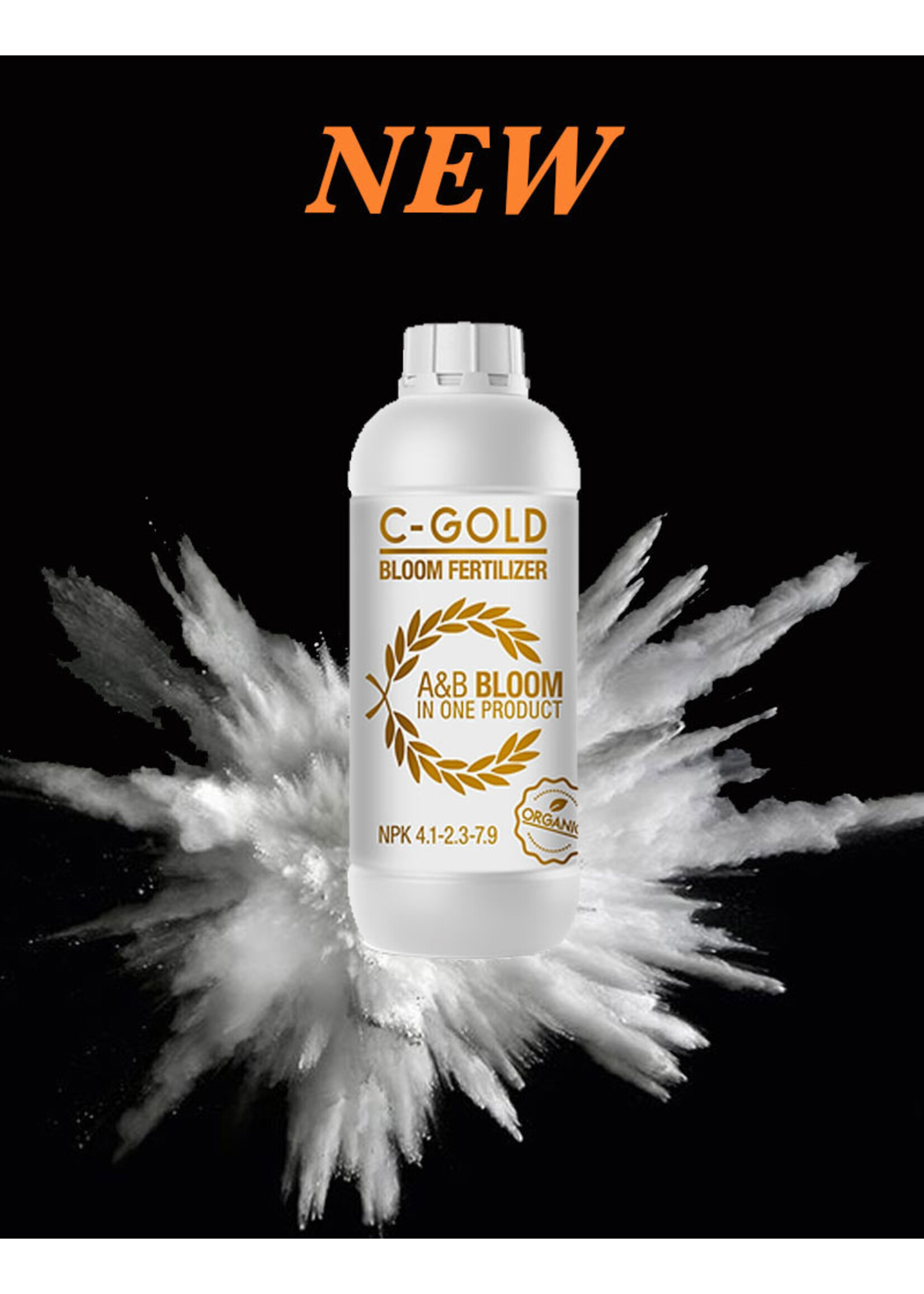 C-RESULT C-RESULT C-GOLD ORGANIC BLOOM FERTILIZER
