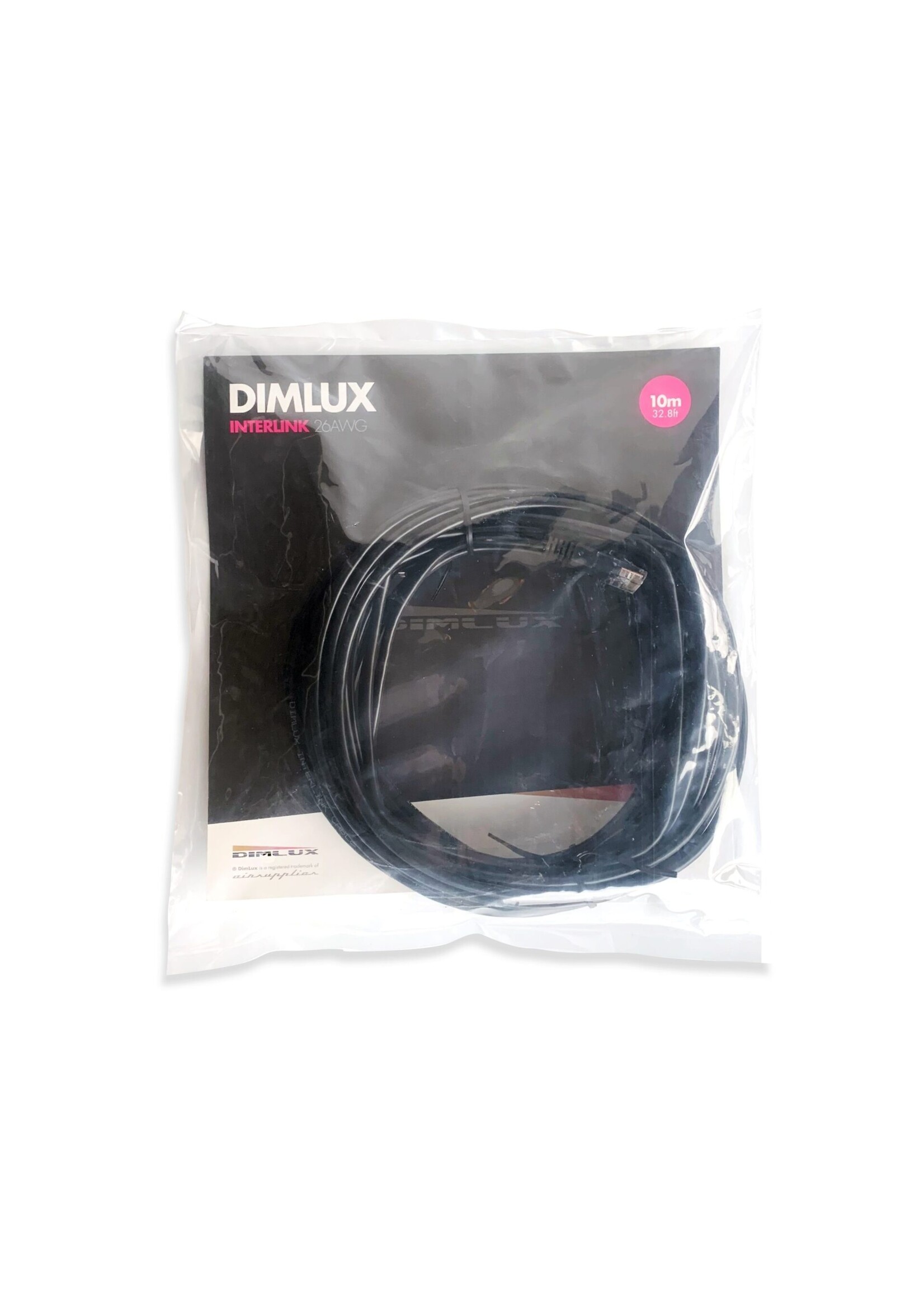 DimLux DimLux Black Interlink Cable 26AWG