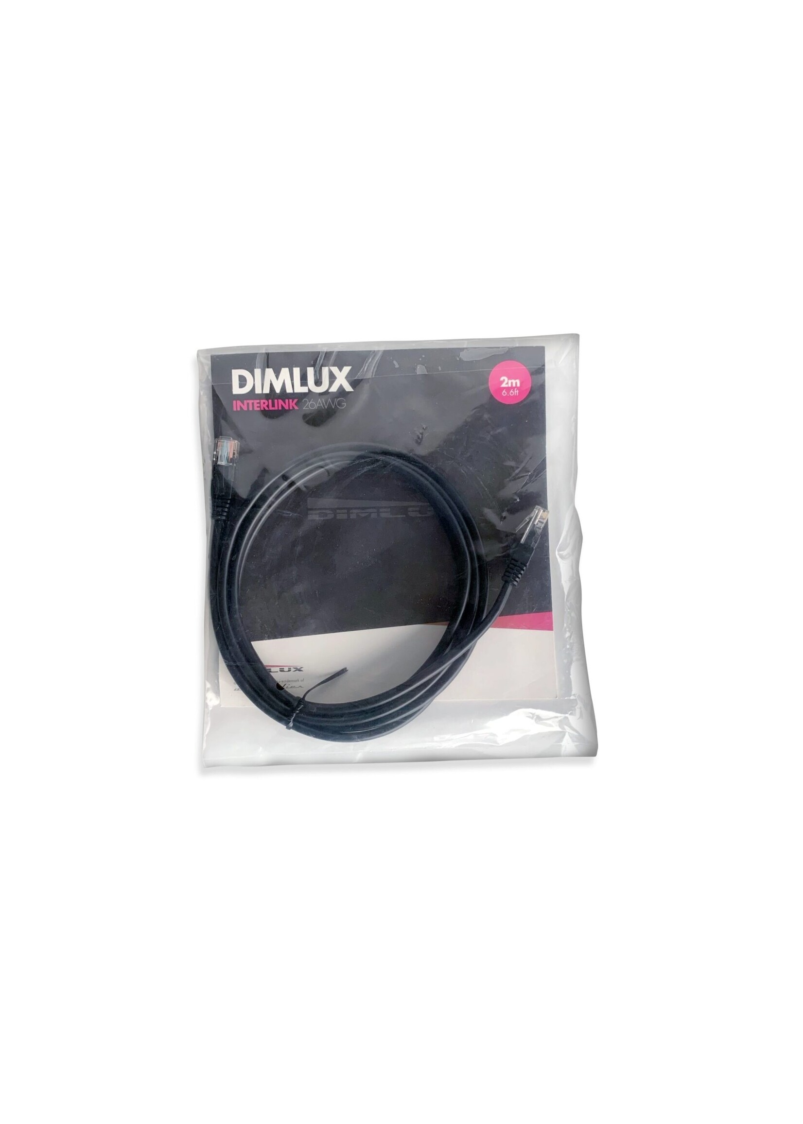 DimLux DimLux Black Interlink Cable 26AWG