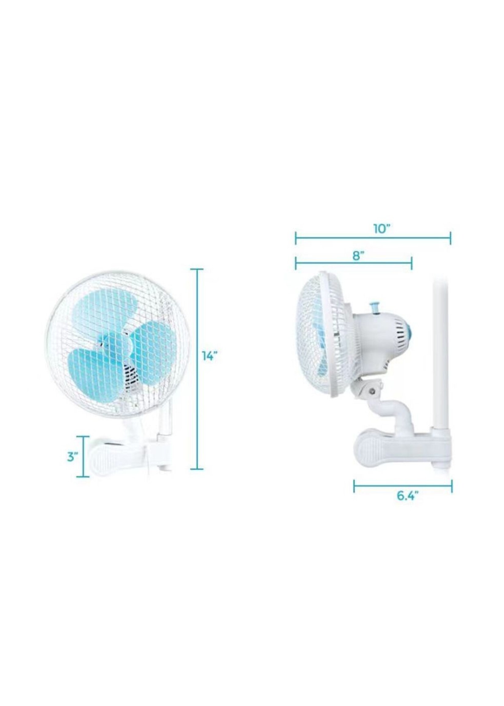 dutch masters Dutch Masters Oscillating Clip Fan