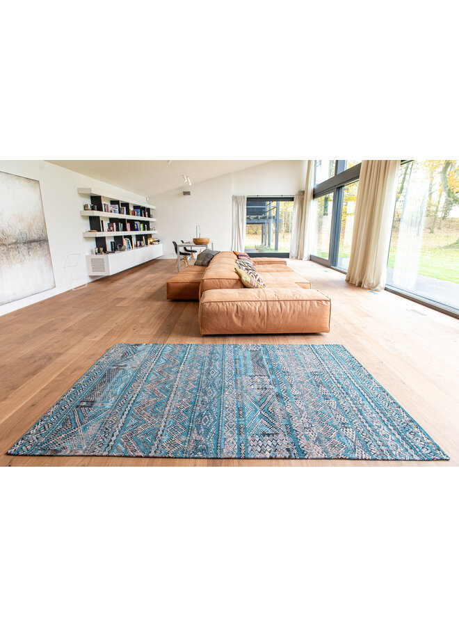 Zemmuri Blue 9110 - Kilim Collection