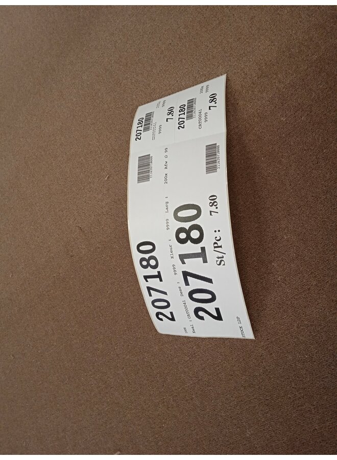 STOCK LDP 9999 - 200 x 780 cm