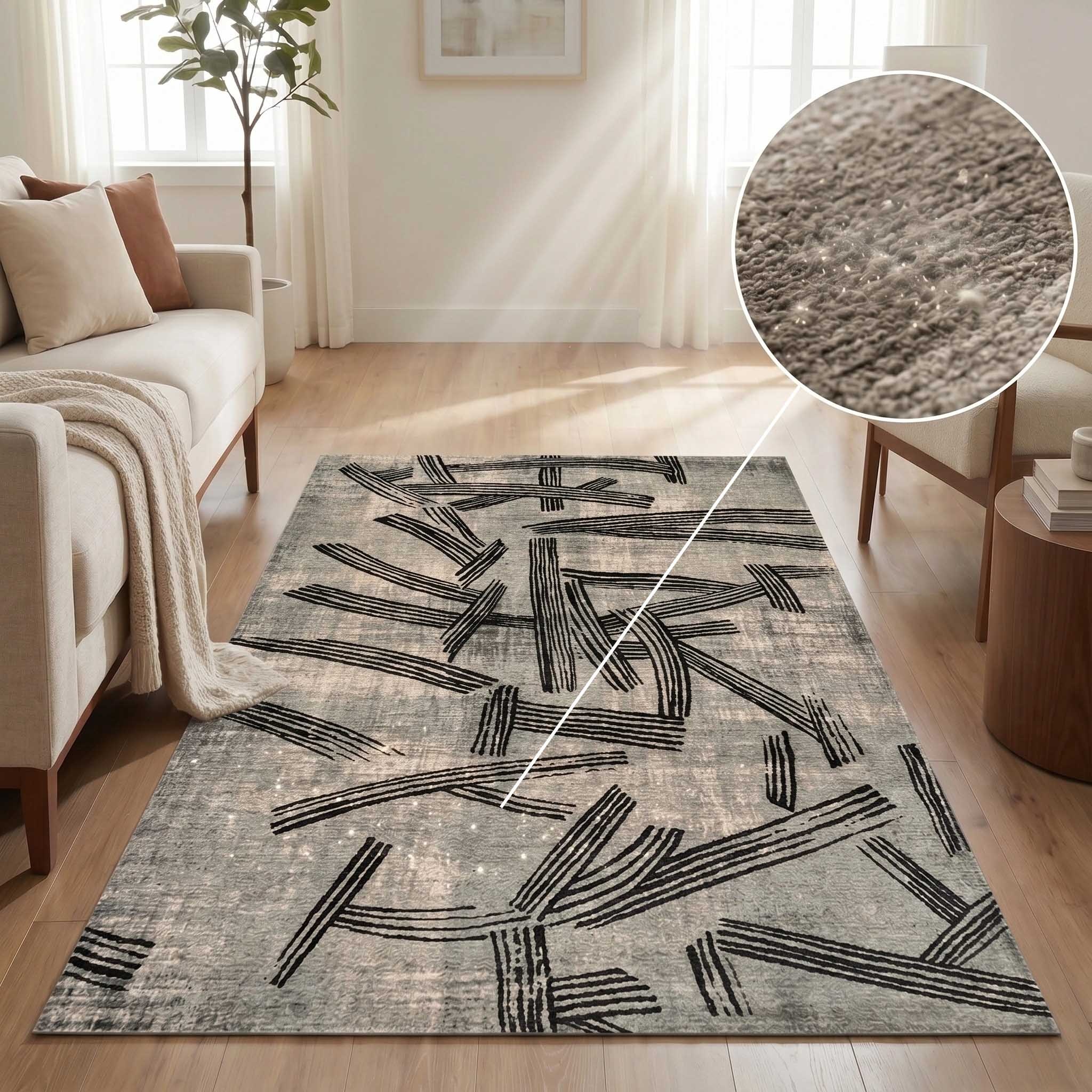 Tapis dans un intérieur lumineux