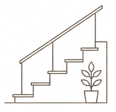 Couloir / escalier