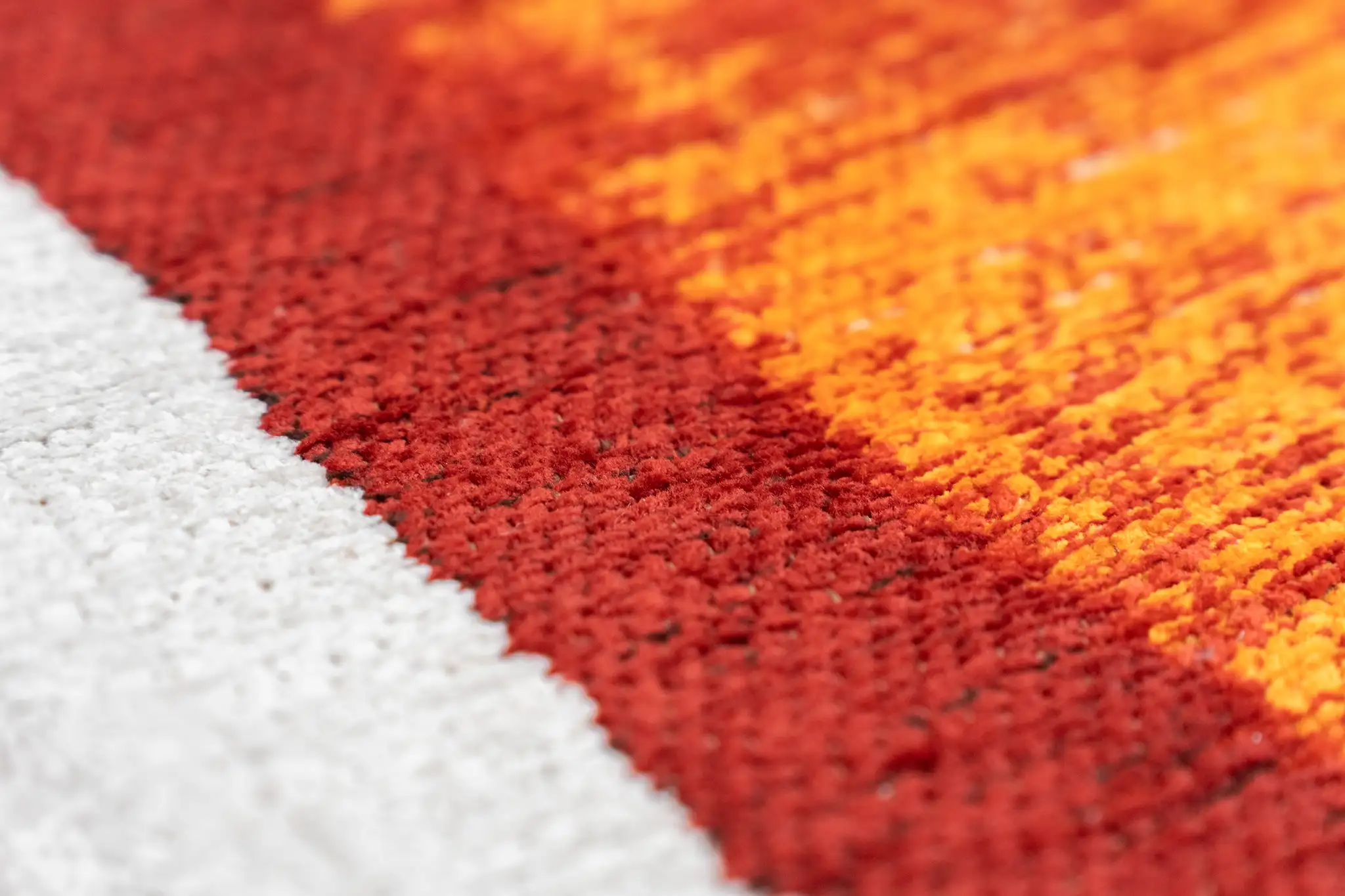 Brush – Orange – Flatvävd matta – bild 8