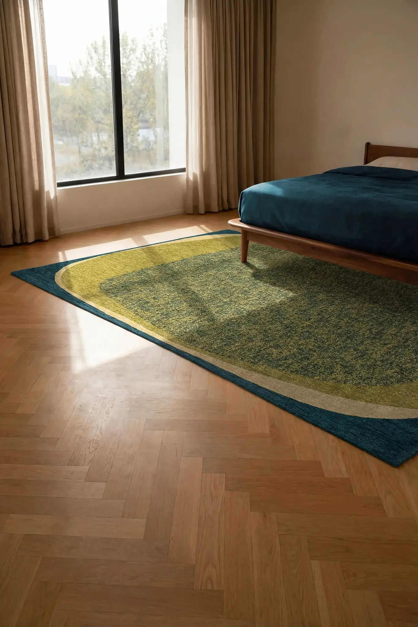 Marble – Lärk – Flatvävd matta – bild 2