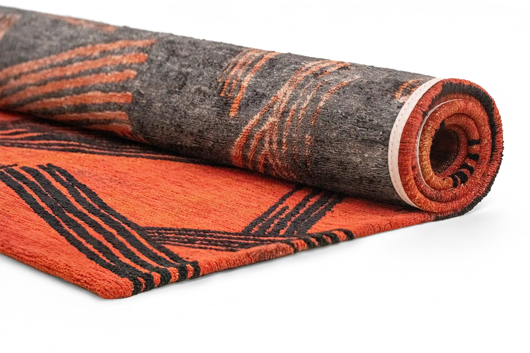Kanji – Ingefära och choklad – Flatvävd matta – bild 6