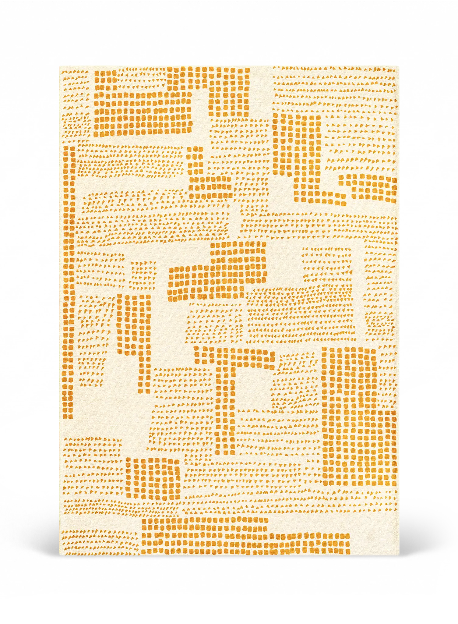 Zen Garden – Pomelo – Flatvävd matta – 100 % polyester (70 % återvunnen) i naturton