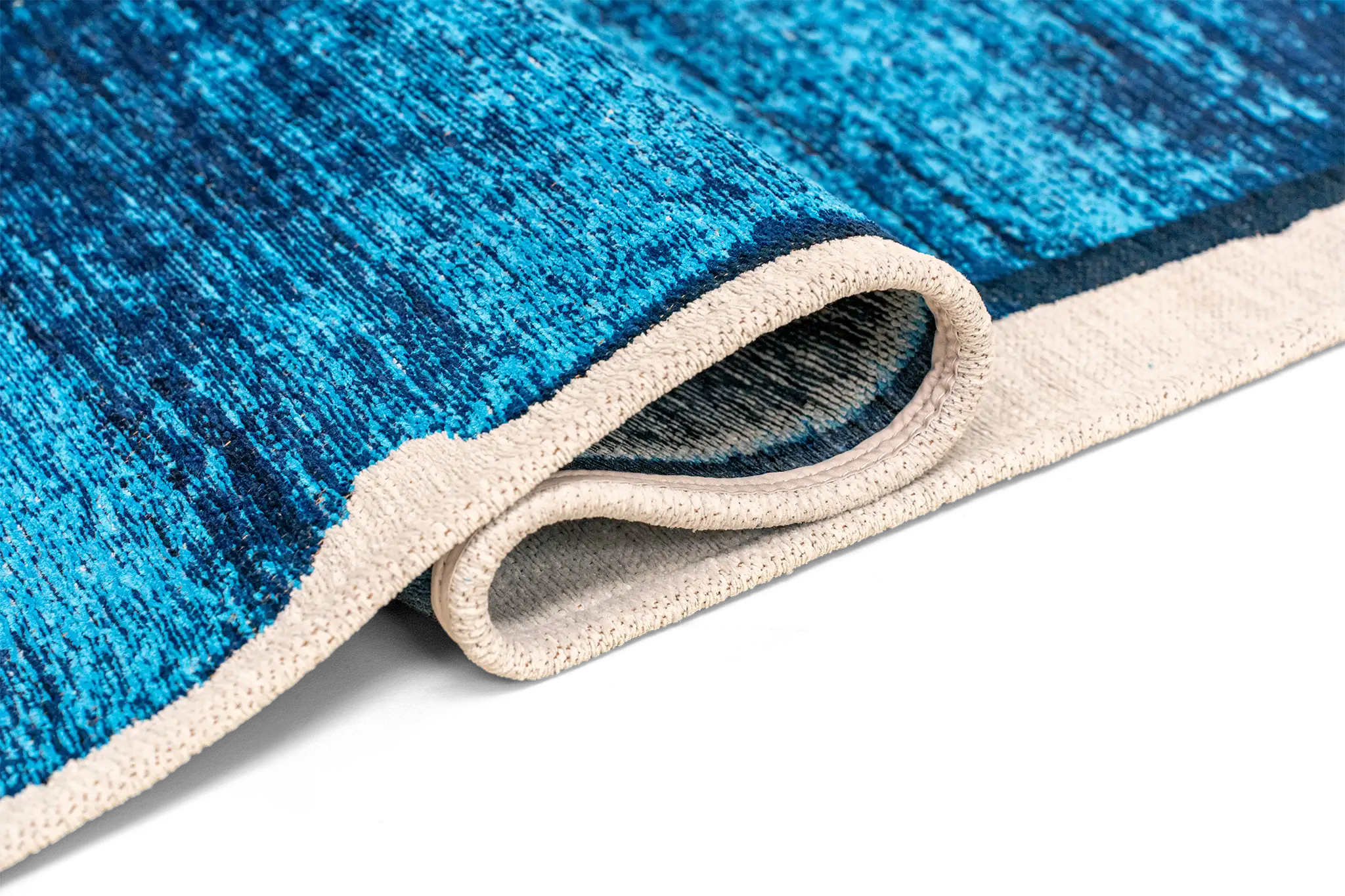 Brush – Divablå – Flatvävd matta – bild 5