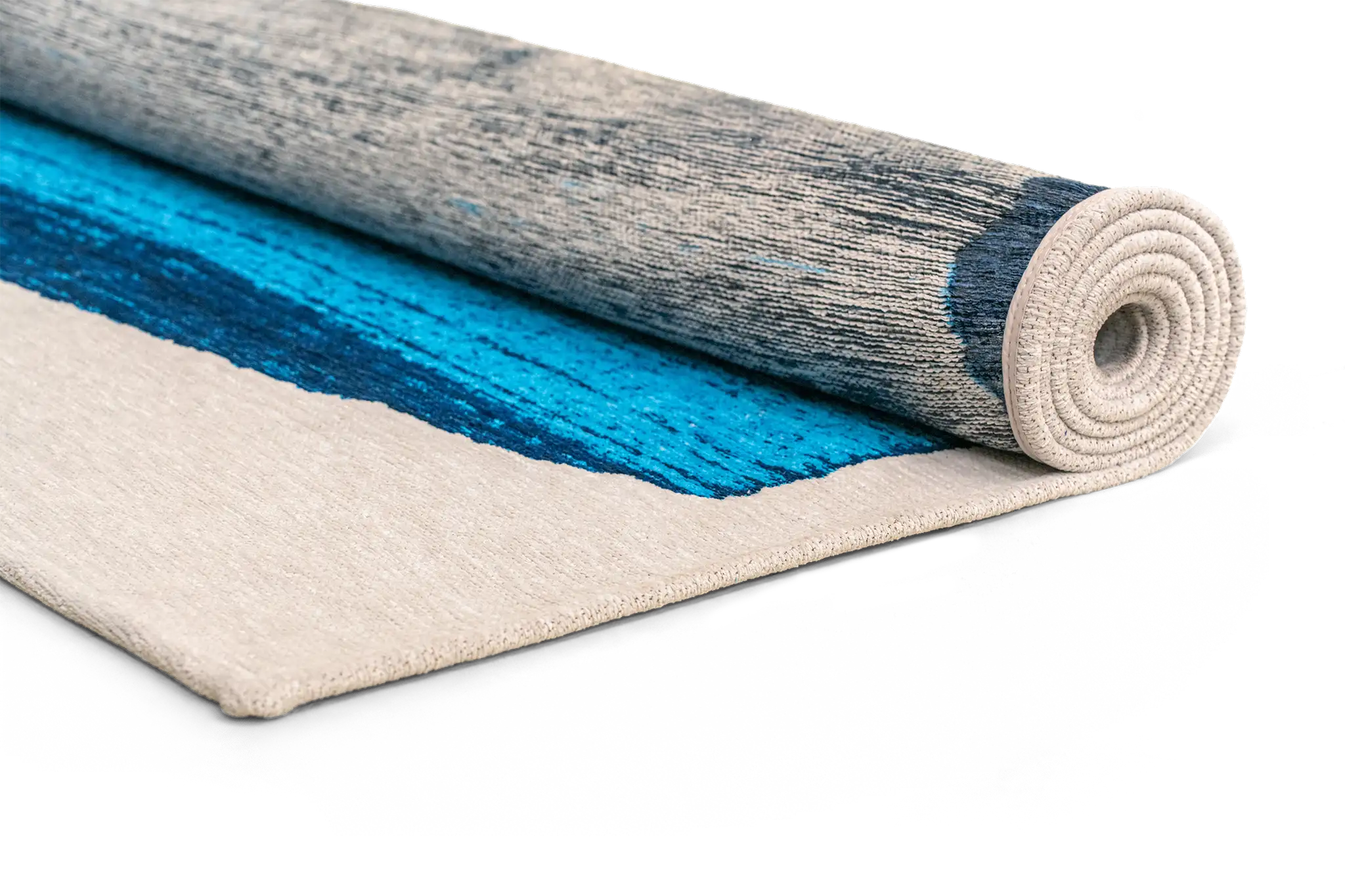 Brush – Divablå – Flatvävd matta – bild 6