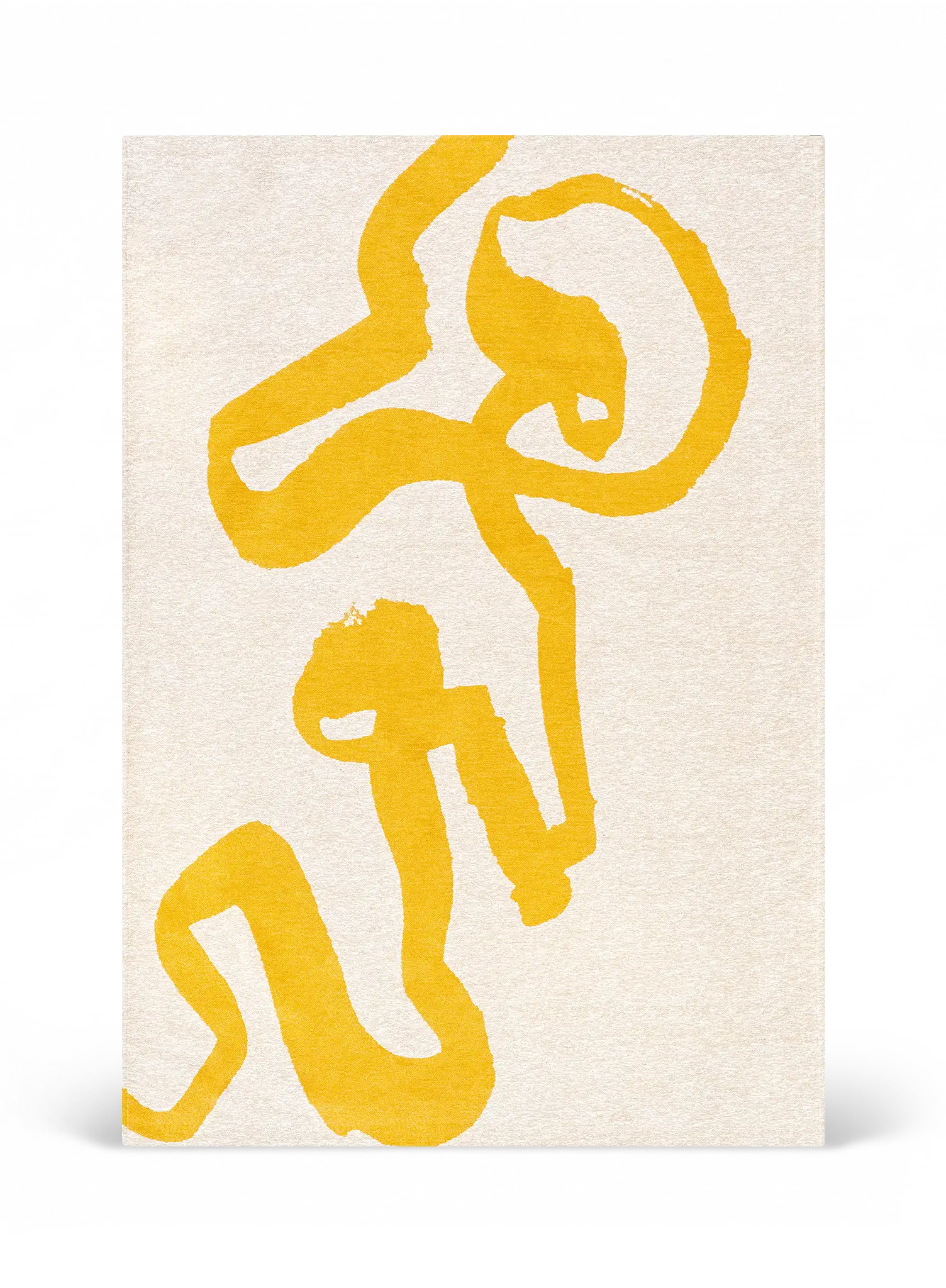 Ribbon – Klargul – Flatvävd matta – bild 1