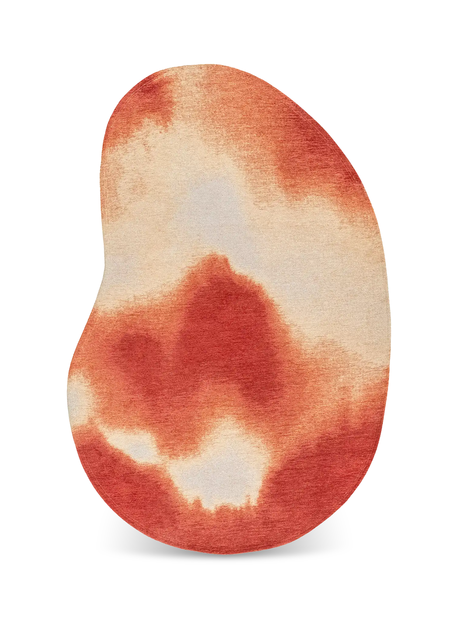 Aquarelle – Rost – Flatvävd matta – 100 % polyester (70 % återvunnen) i naturton