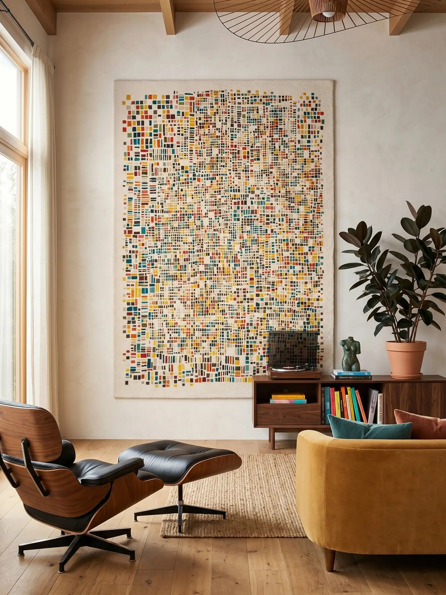 Cubik – Förenad – Flatvävd matta – bild 10
