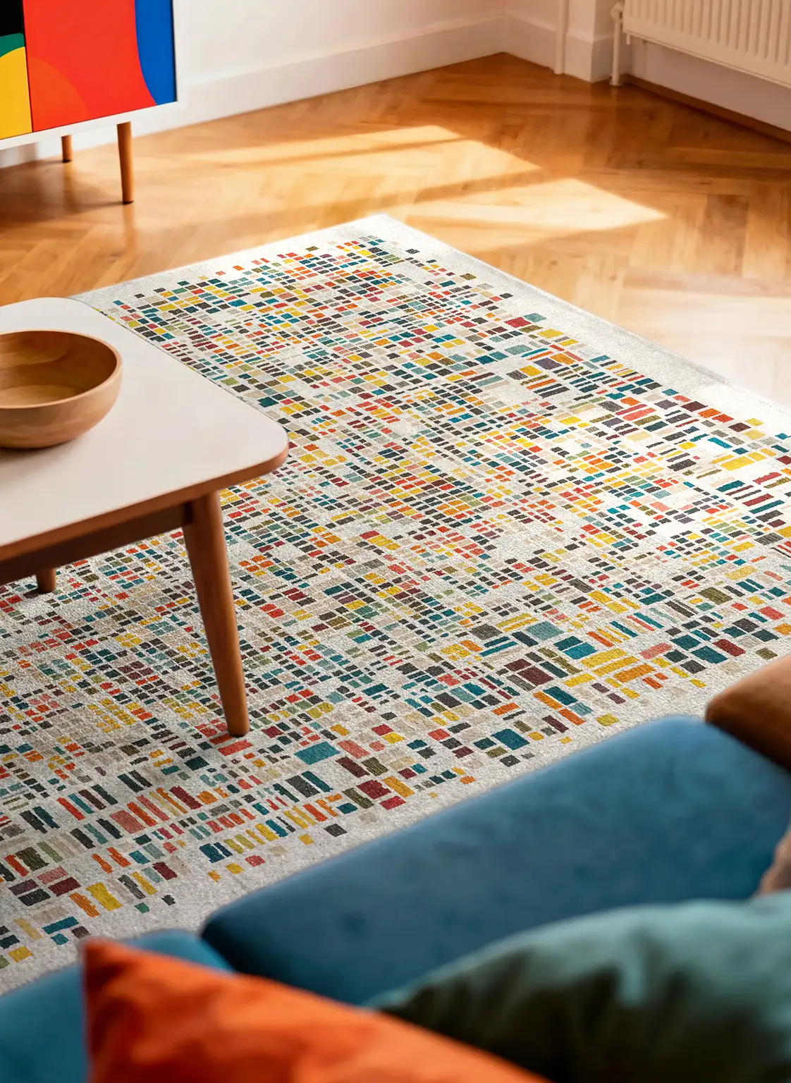 Cubik – Förenad – Flatvävd matta – bild 2