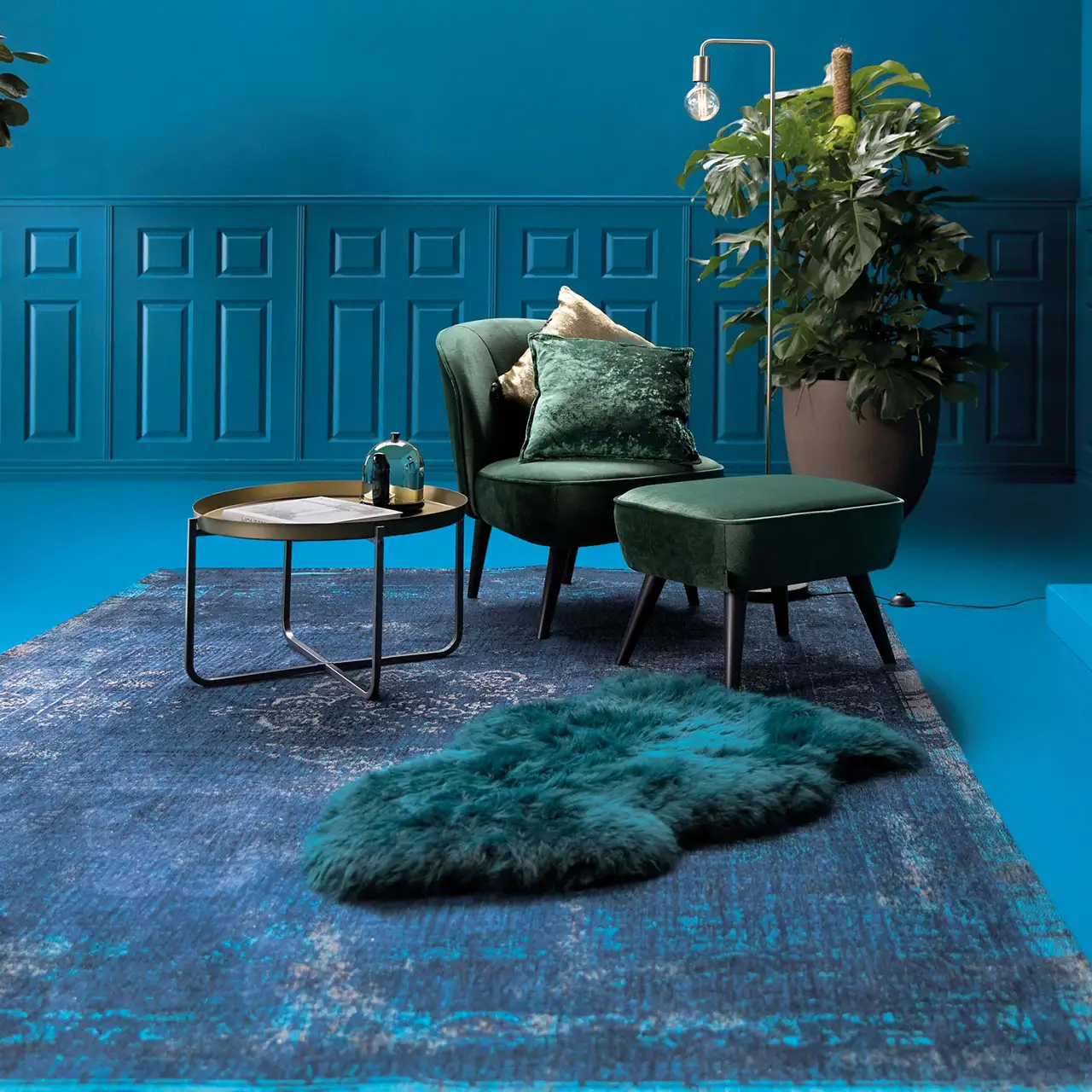 Blue Night 8254 - Medallion Collection