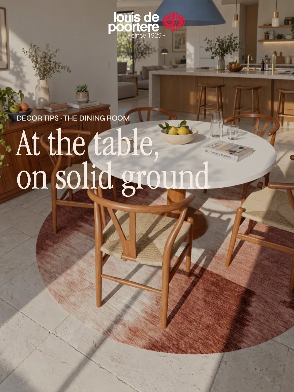 Decor tips: at the table, on solid ground
