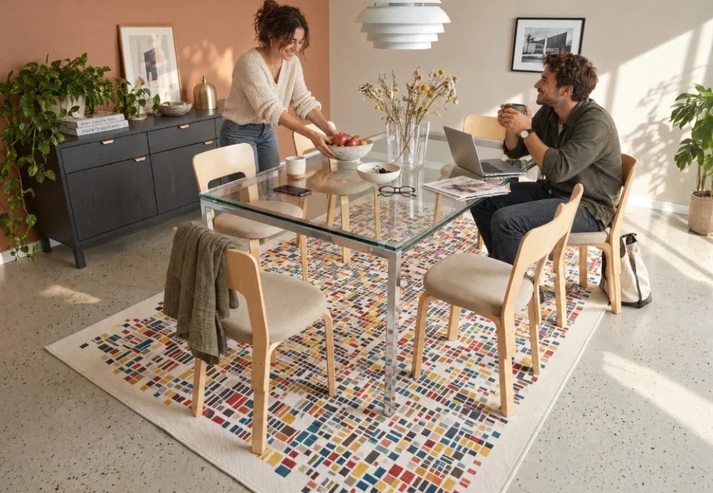 Glass table