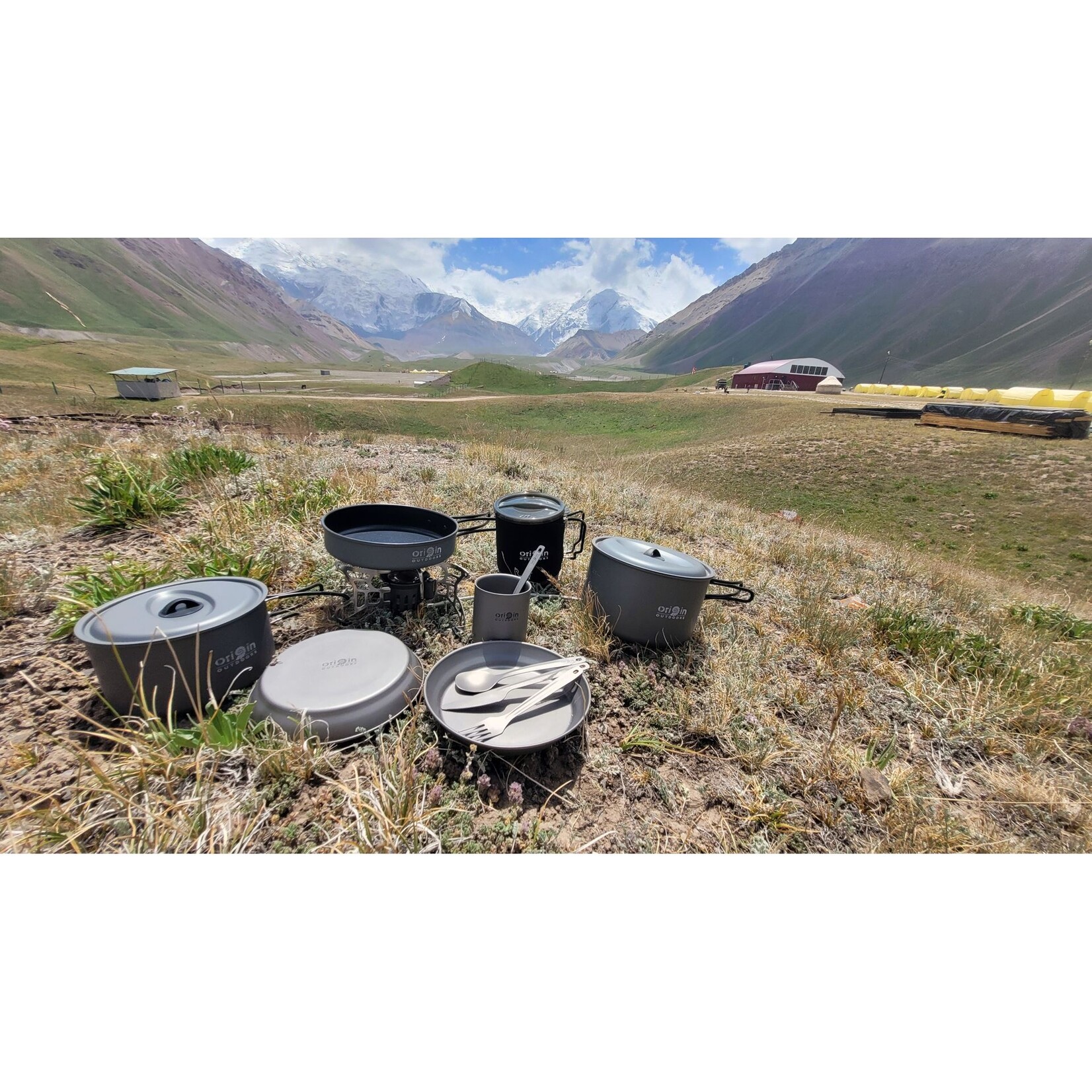 Titan cutlery set-Titanium