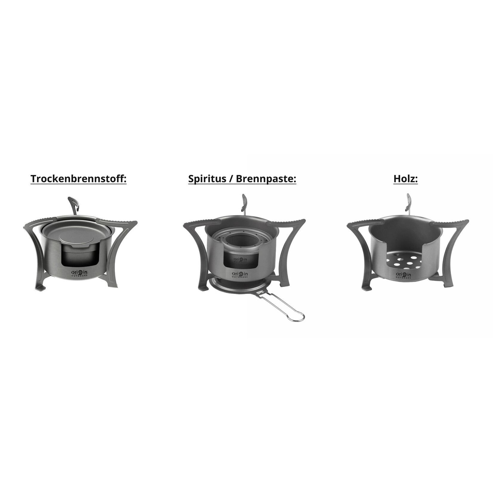 Titan Multi stove-Titanium