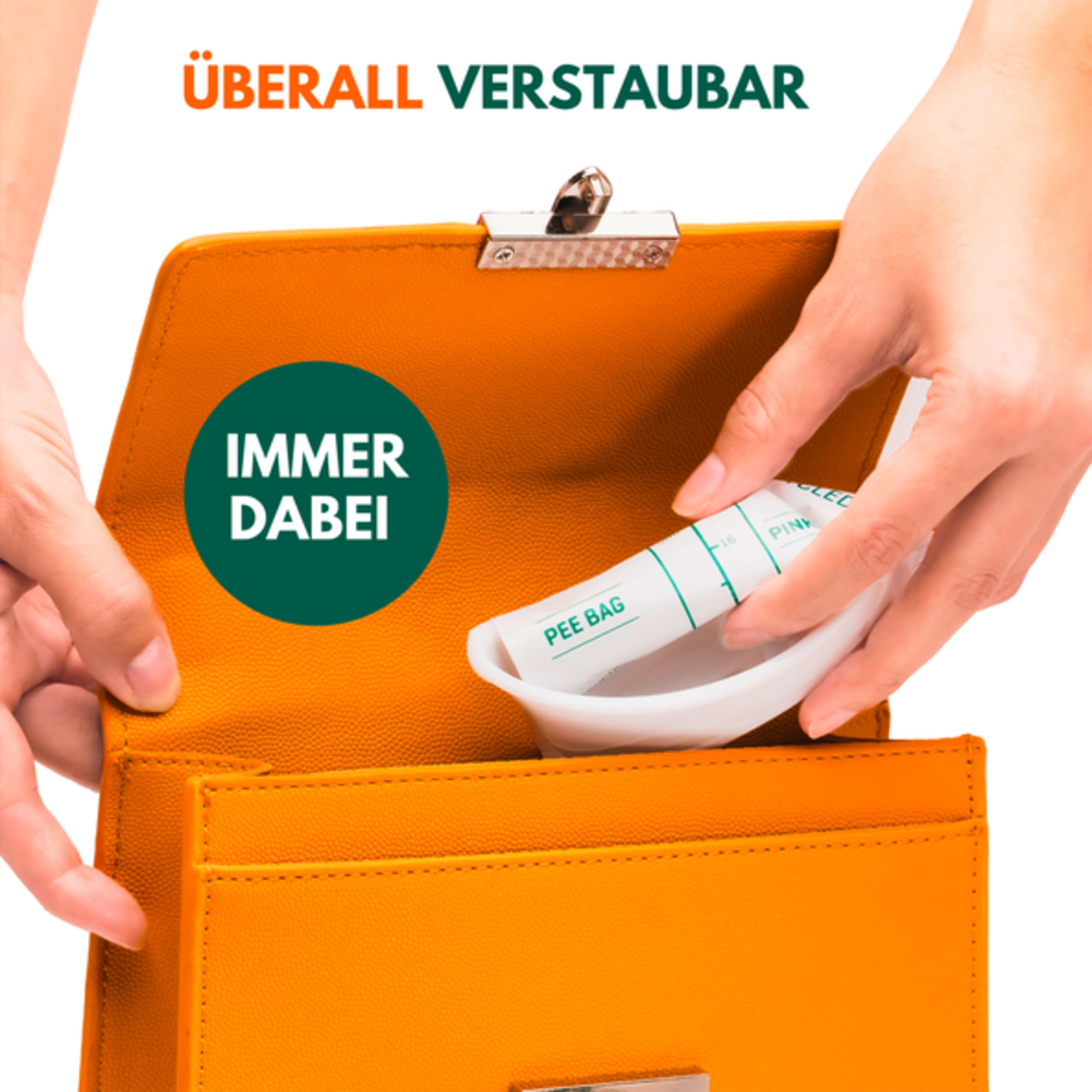 Unisex-Notfall-Toiletten-/Urinbeutel (3 stück)