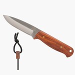 Jaguar Bushcraft-Messer mit Scheide und Feuerstahl