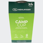 RVS Camp cups-500ml(Set van 4)