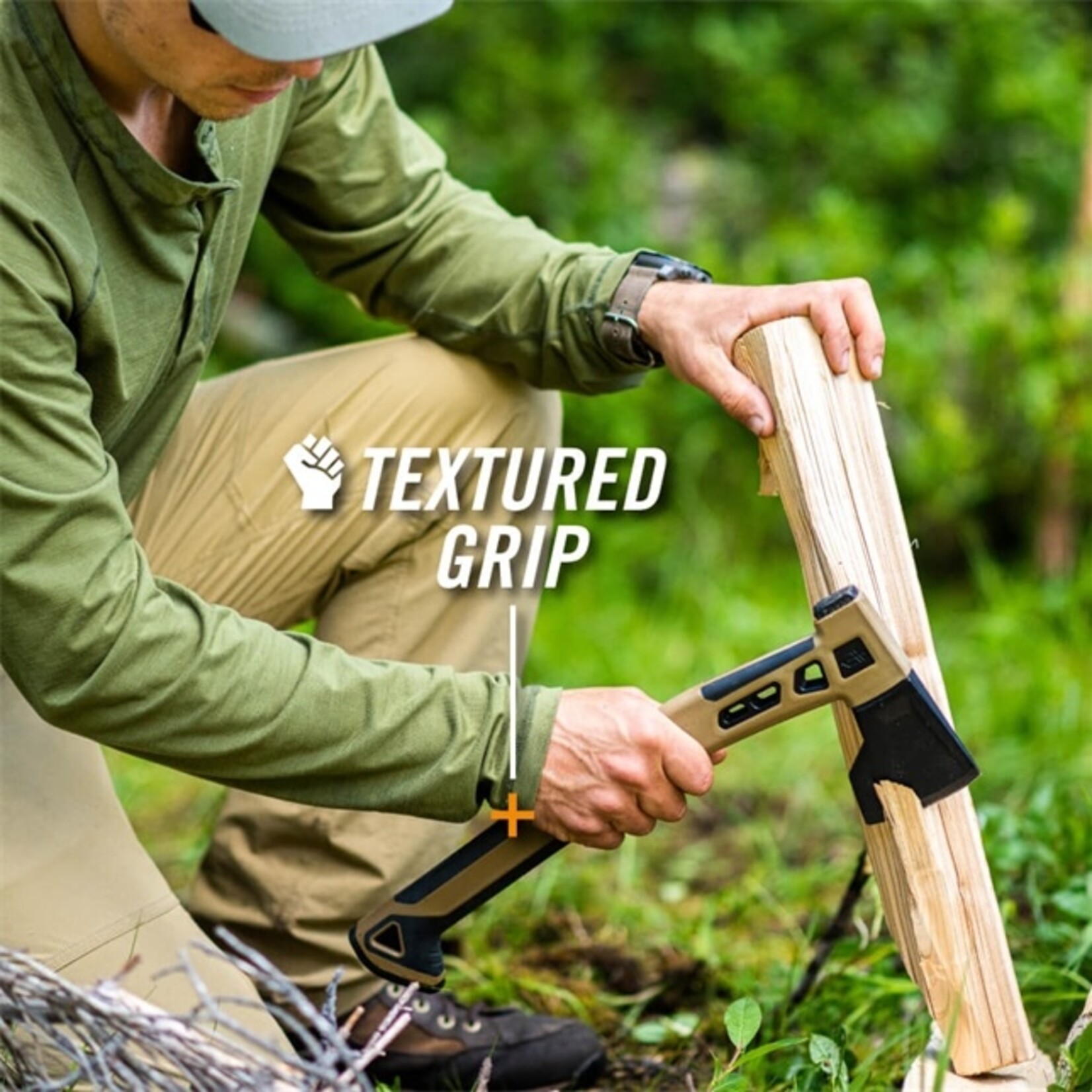 Bushcraft Hatchet - Coyote Brown