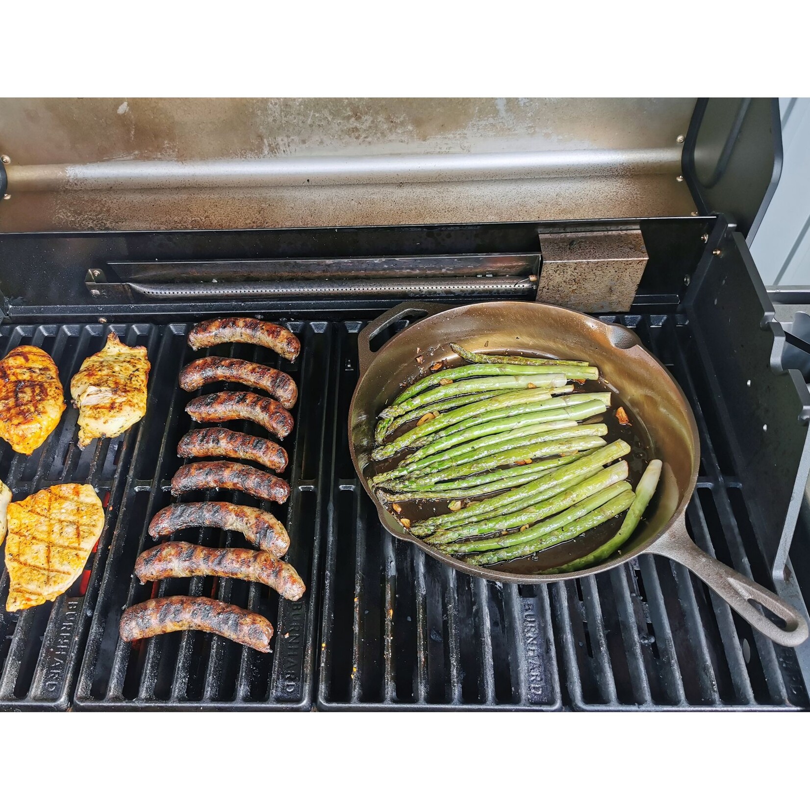 Gusseisenpfanne mit poliertem Boden (Ø 31 cm)
