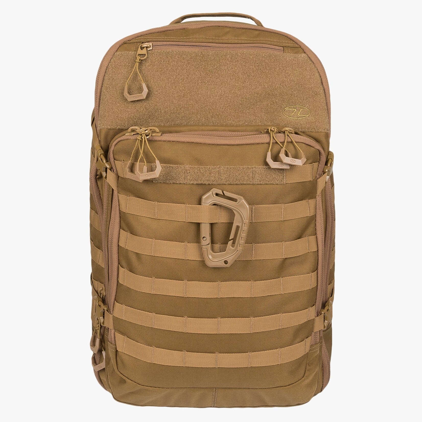 HARRIER full clamshell opening PACK, 45L - Coyote Tan/Brown