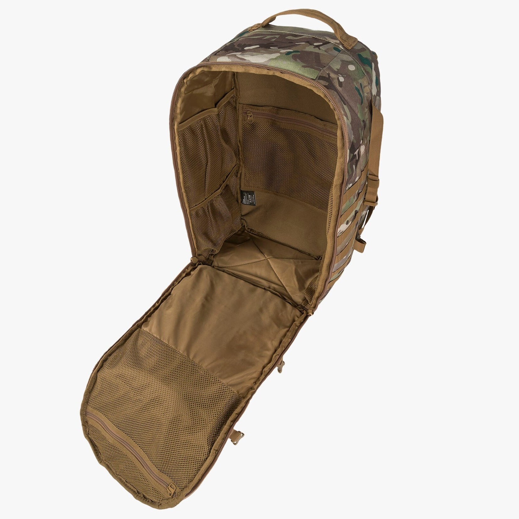 HARRIER full clamshell opening PACK, 45L - Ranger green